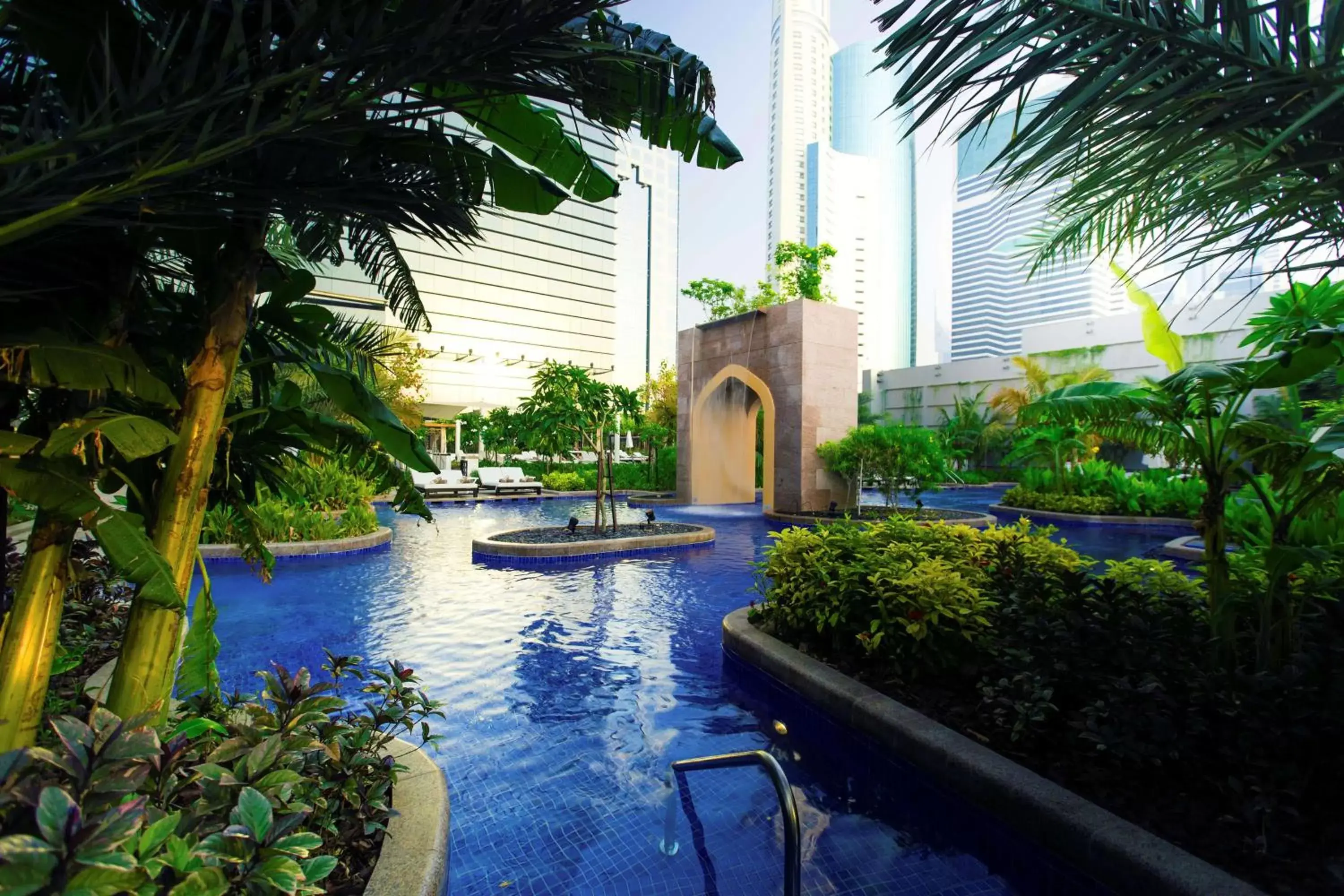 Pool view, Swimming Pool in Conrad Dubai