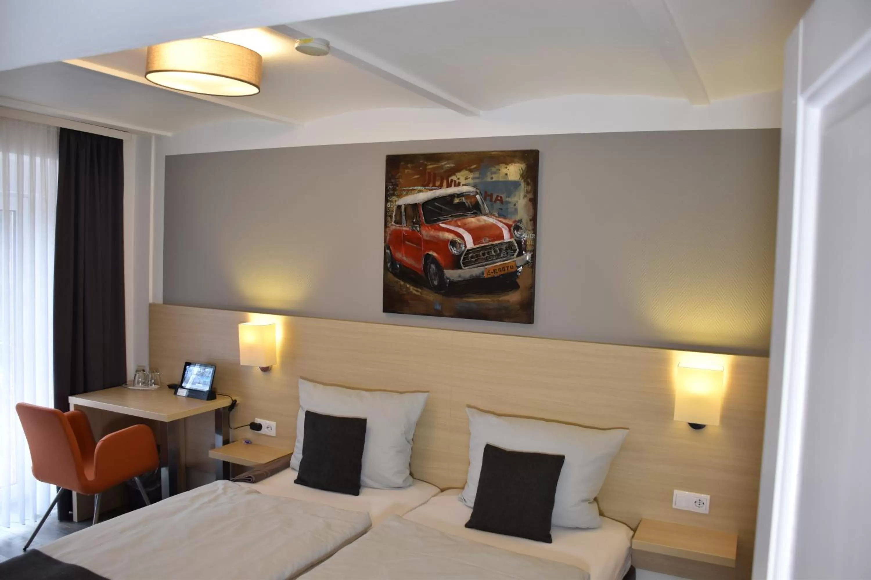 Bed in Altes Eishaus, Hotel & Restaurant