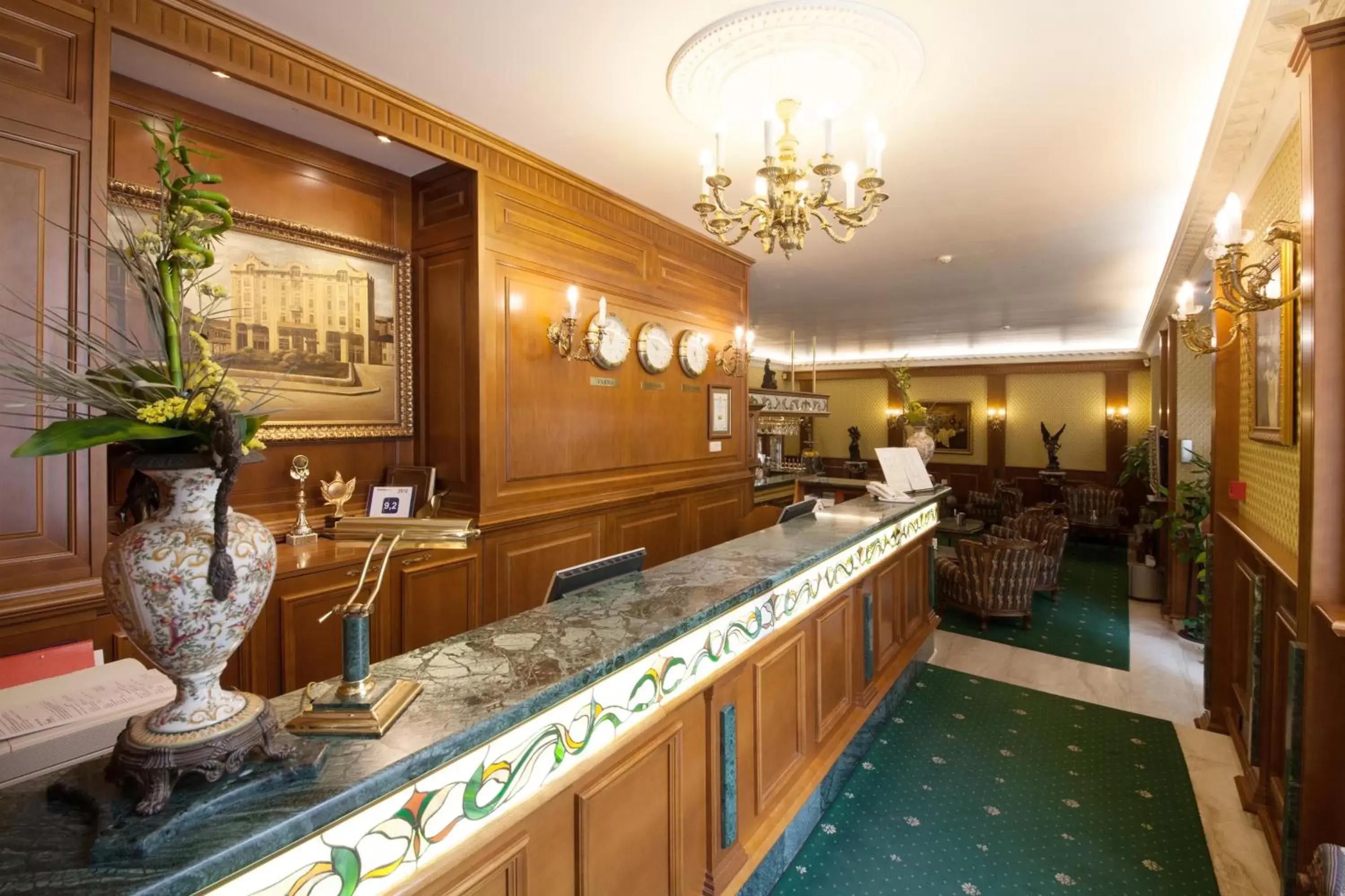 Lobby or reception, Lobby/Reception in Grand Hotel London