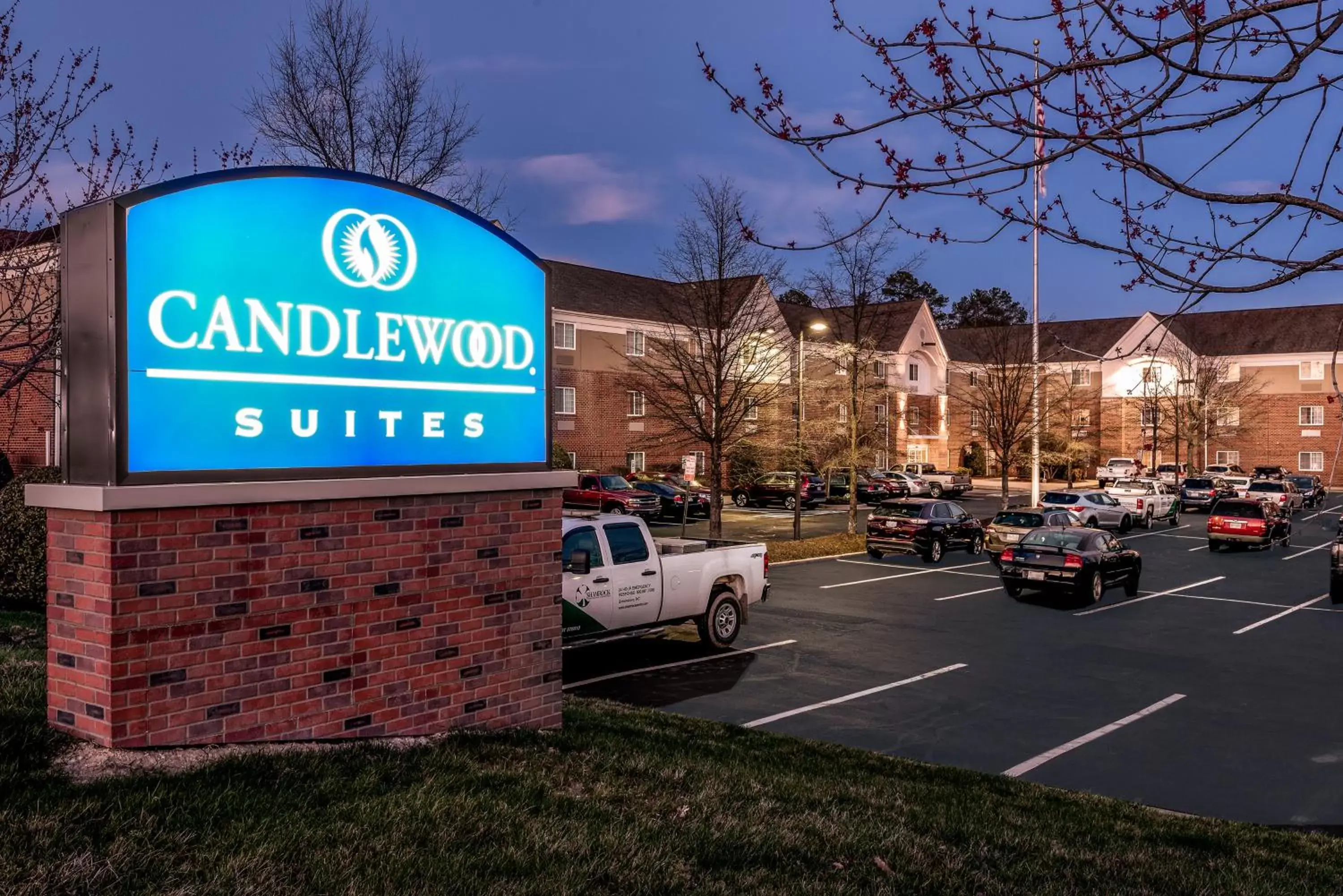 Property building in Candlewood Suites Richmond West End Short Pump, an IHG Hotel