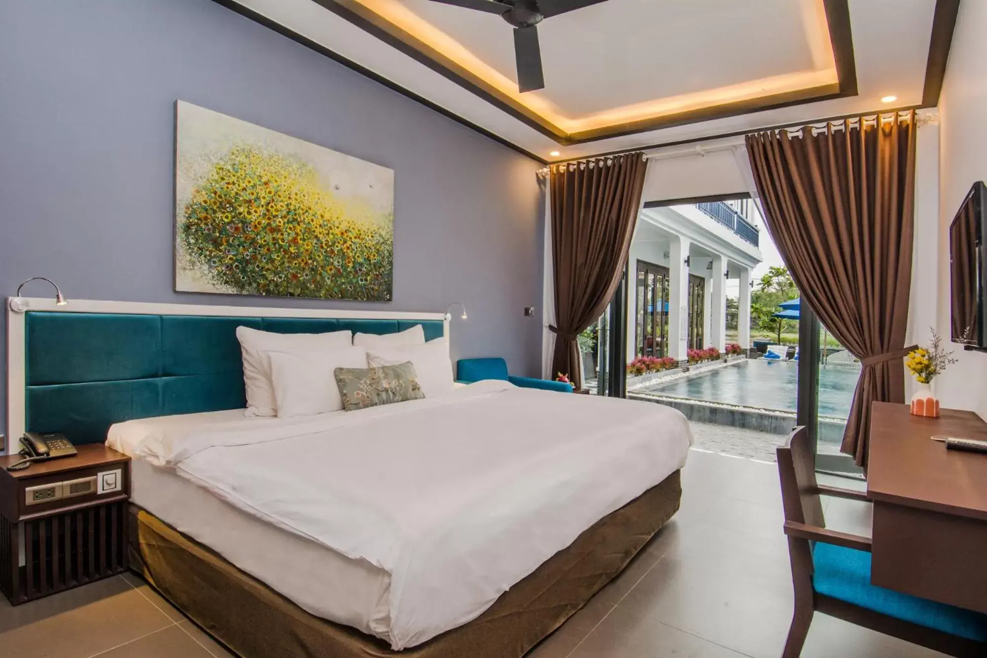 Bed in Lavini Hoian Boutique Villa