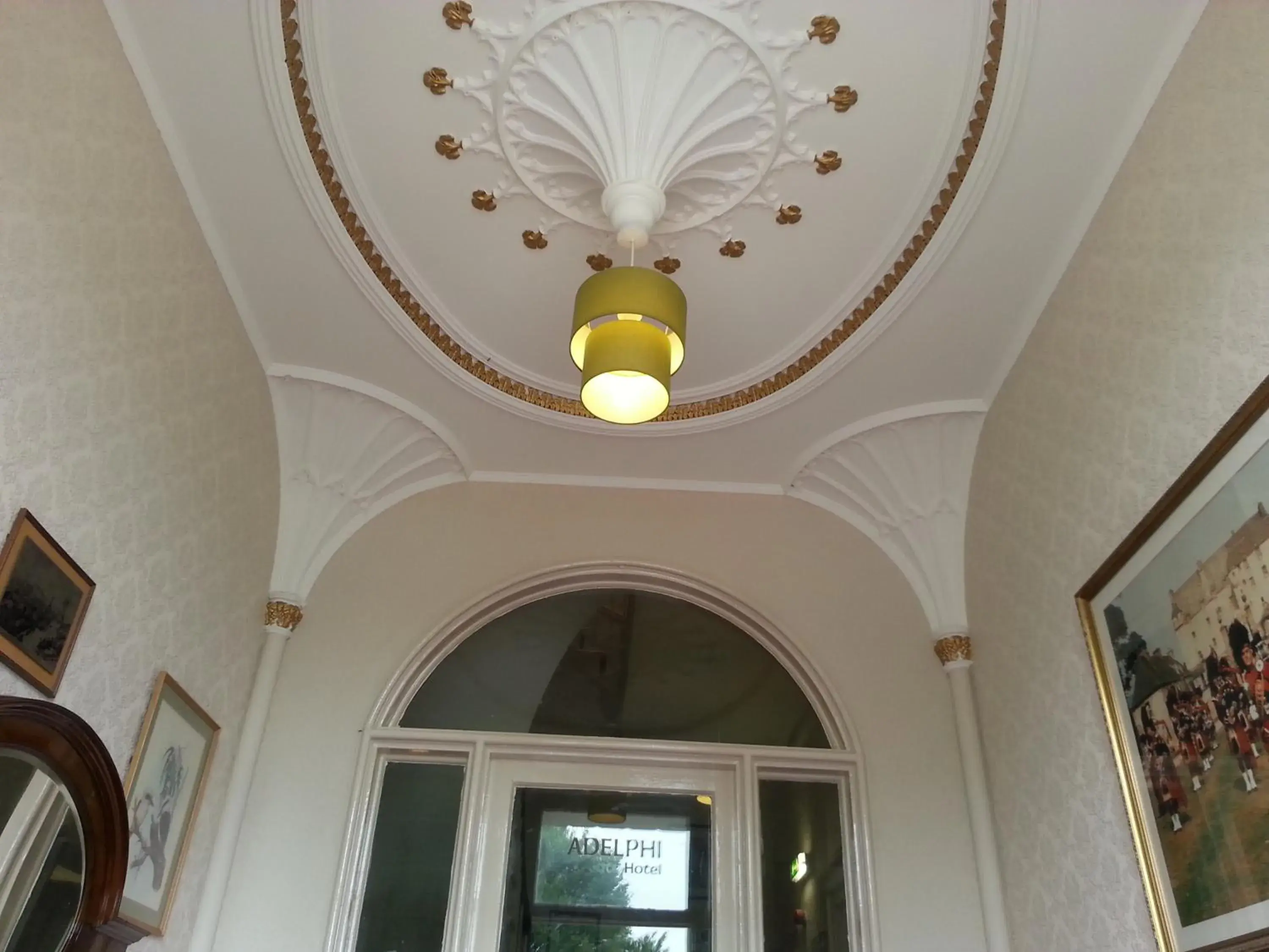 Facade/entrance in Adelphi Hotel Facade/entrance in Adelphi Hotel