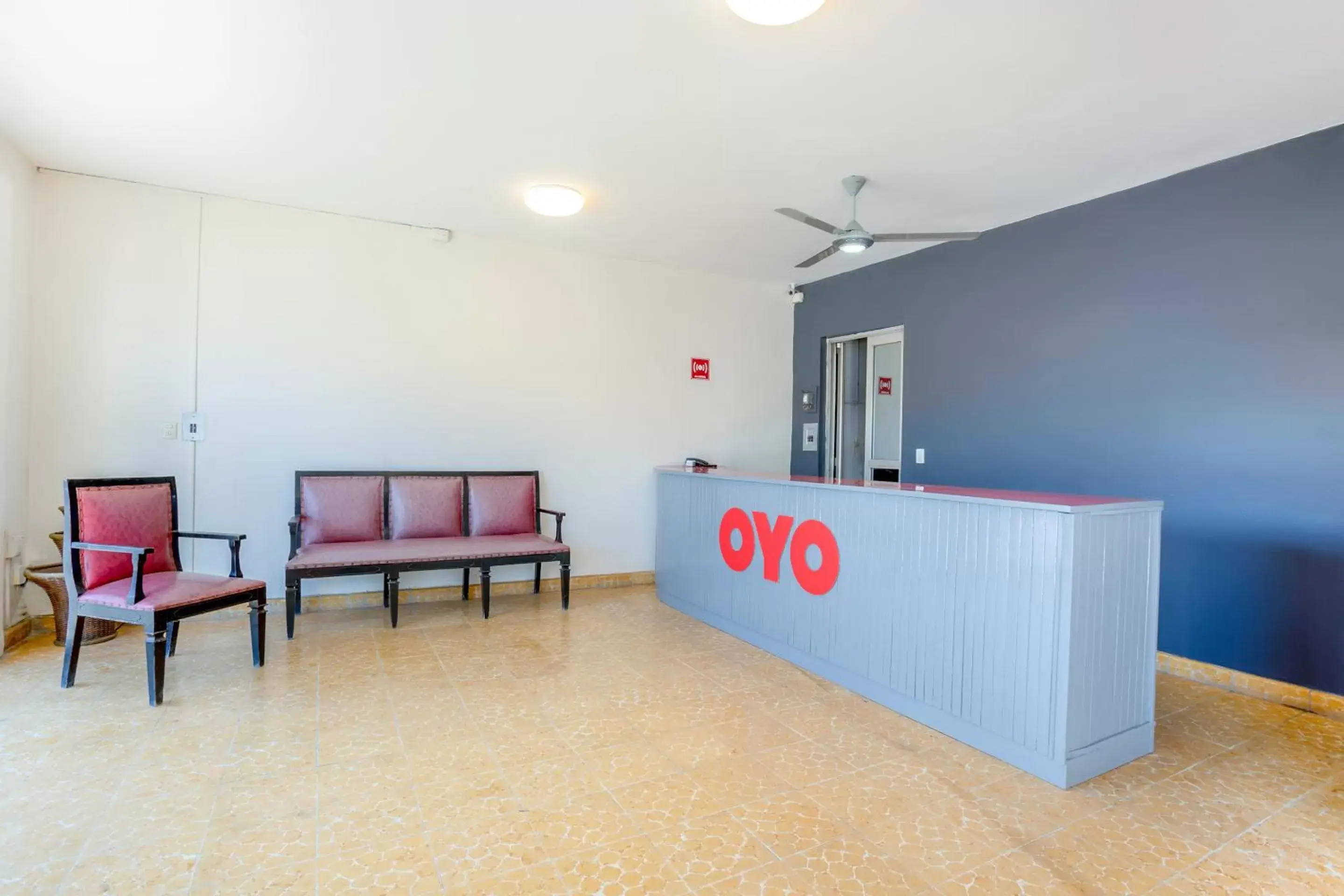 Lobby or reception, Lobby/Reception in OYO Hotel Cristal,Museum of Mayan culture,Chetumal