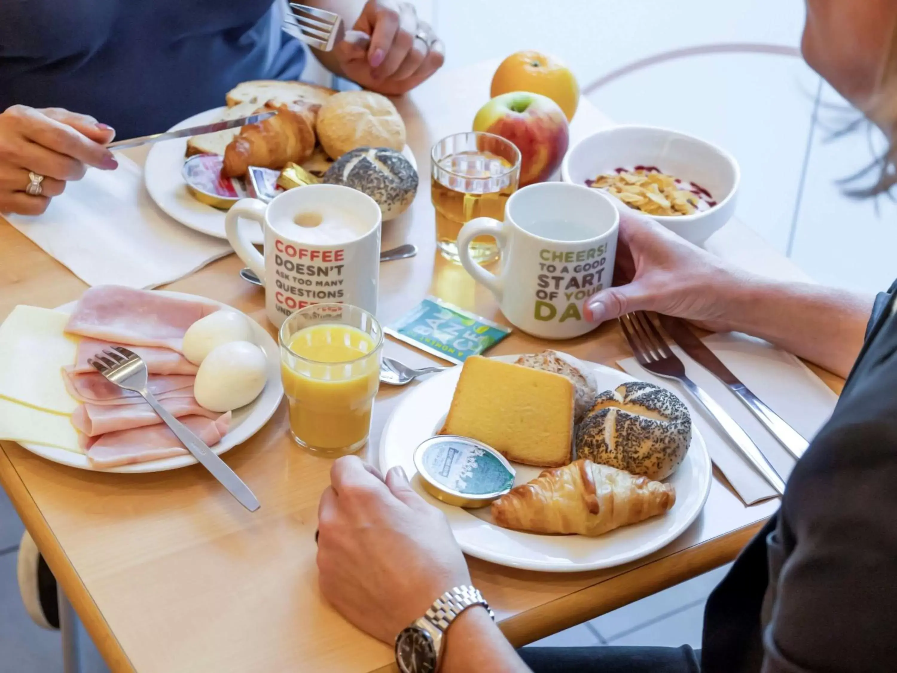 Breakfast in ibis budget Antwerpen Centraal Station