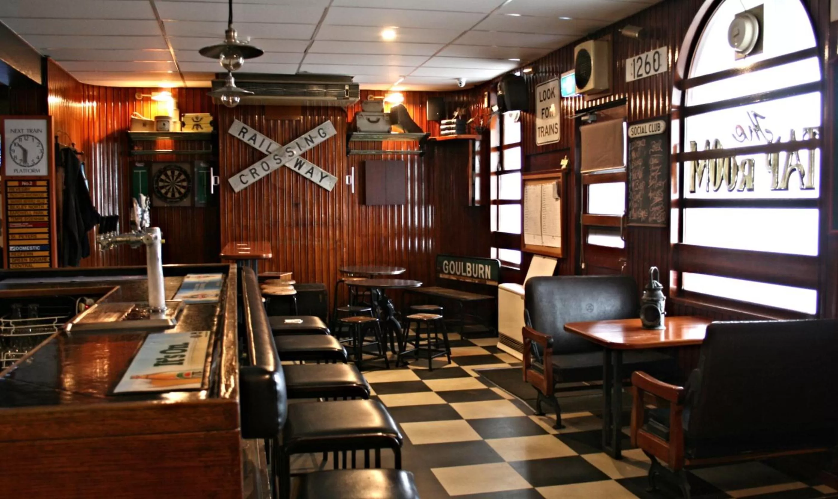 Restaurant/places to eat in Southern Railway Hotel Goulburn