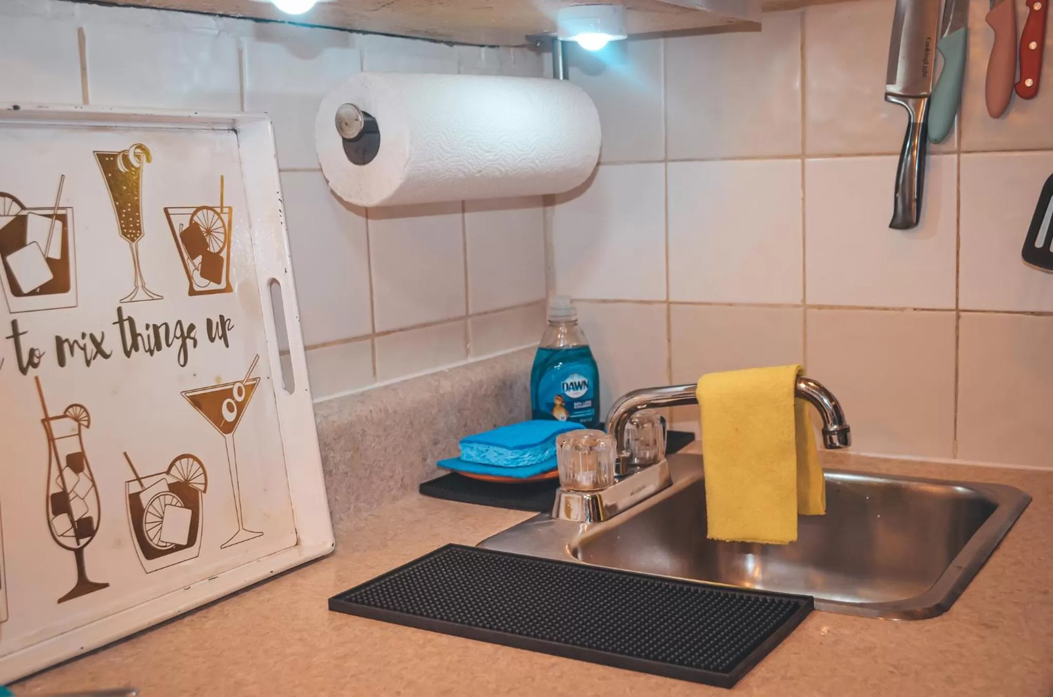 Kitchen or kitchenette in Hollywood Light Haven Lodge