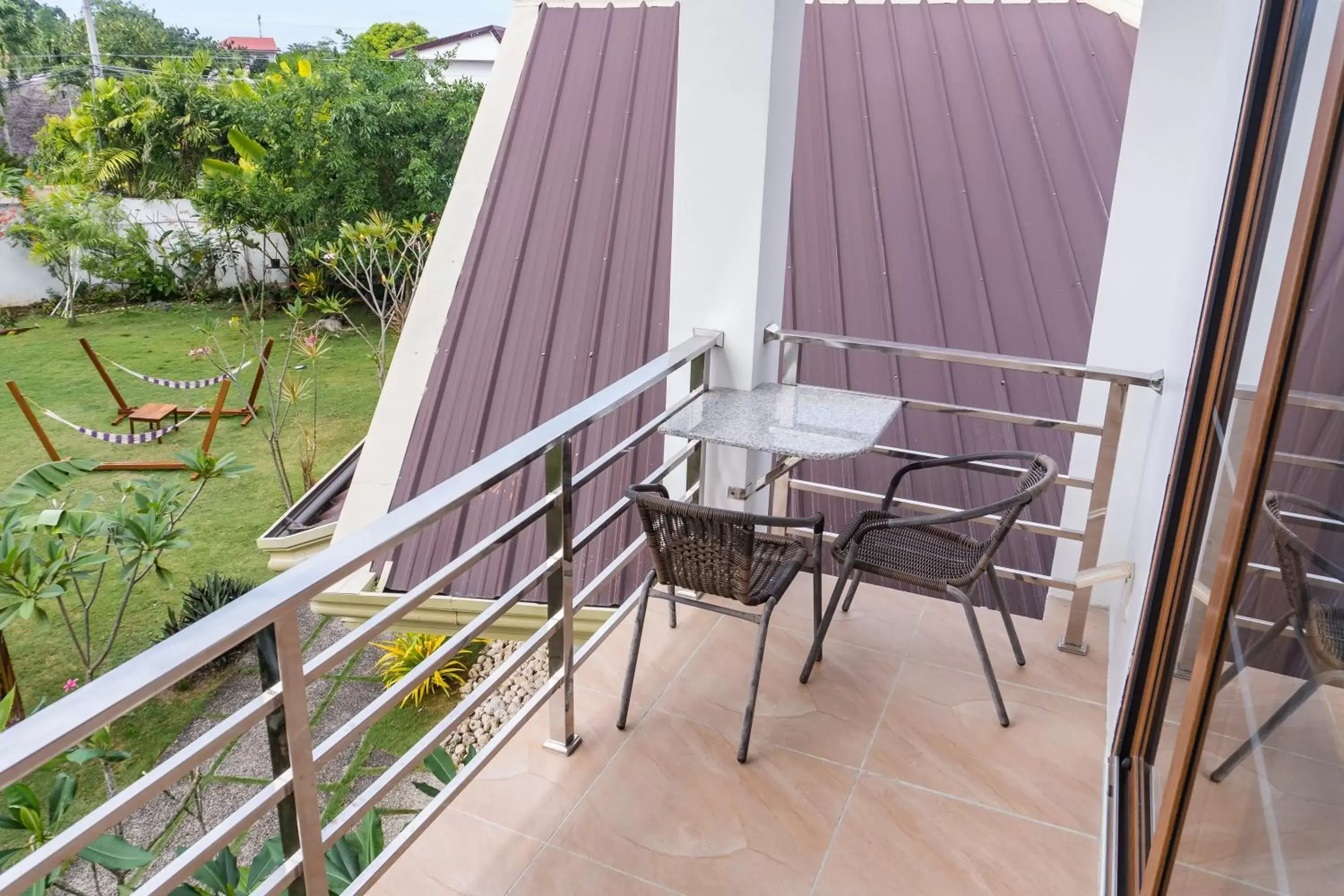 Balcony/Terrace in Quo Vadis Dive Resort