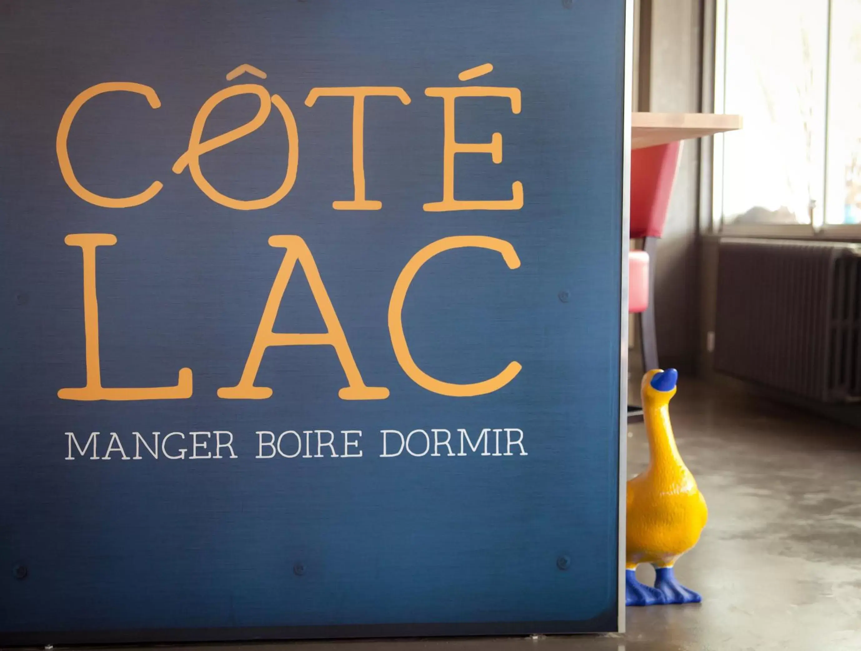 Decorative detail, Logo/Certificate/Sign/Award in Hôtel Restaurant Logis Coté Lac