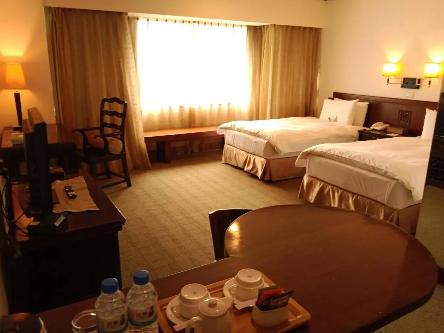 Photo of the whole room, Bed in Beautiful Hotel Taipei
