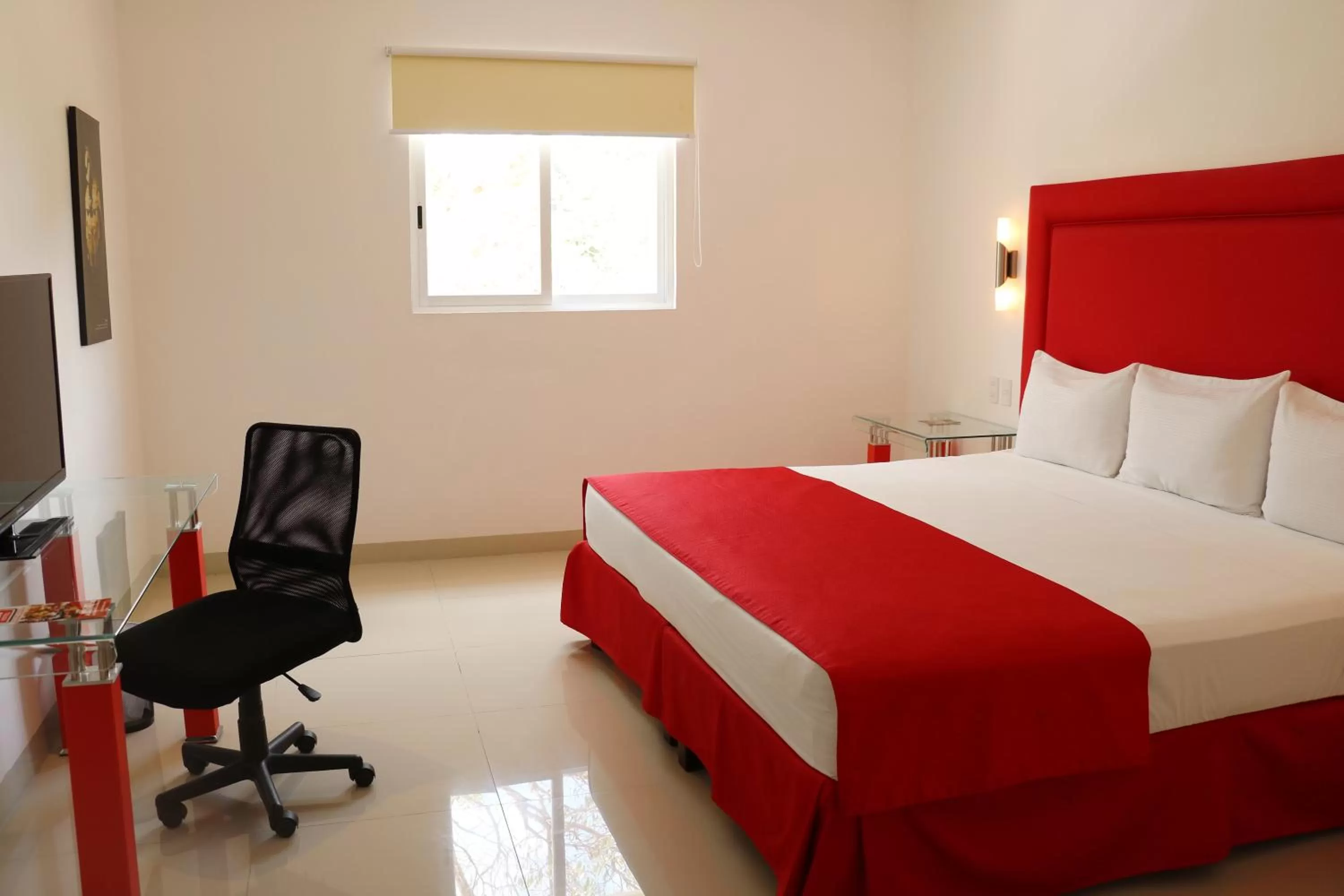 Bed in Hotel Zar Merida