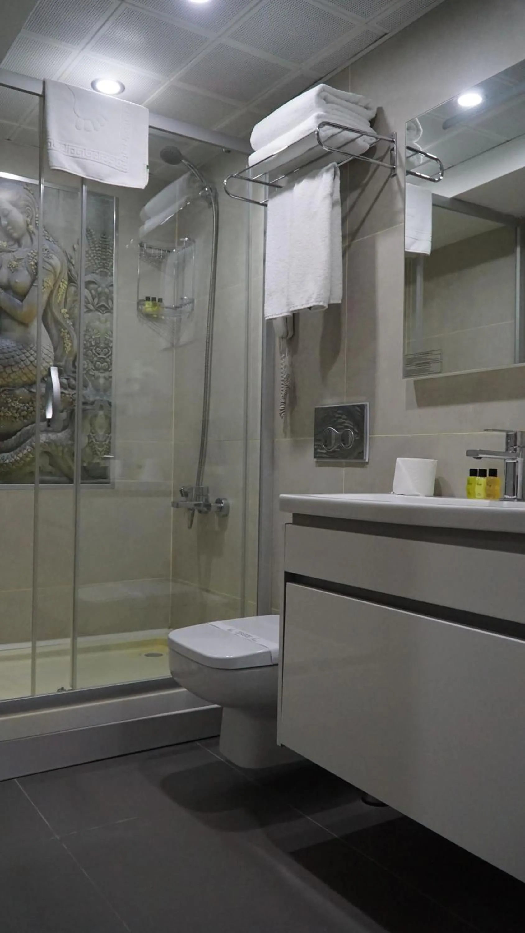 Shower in Hotel Marla