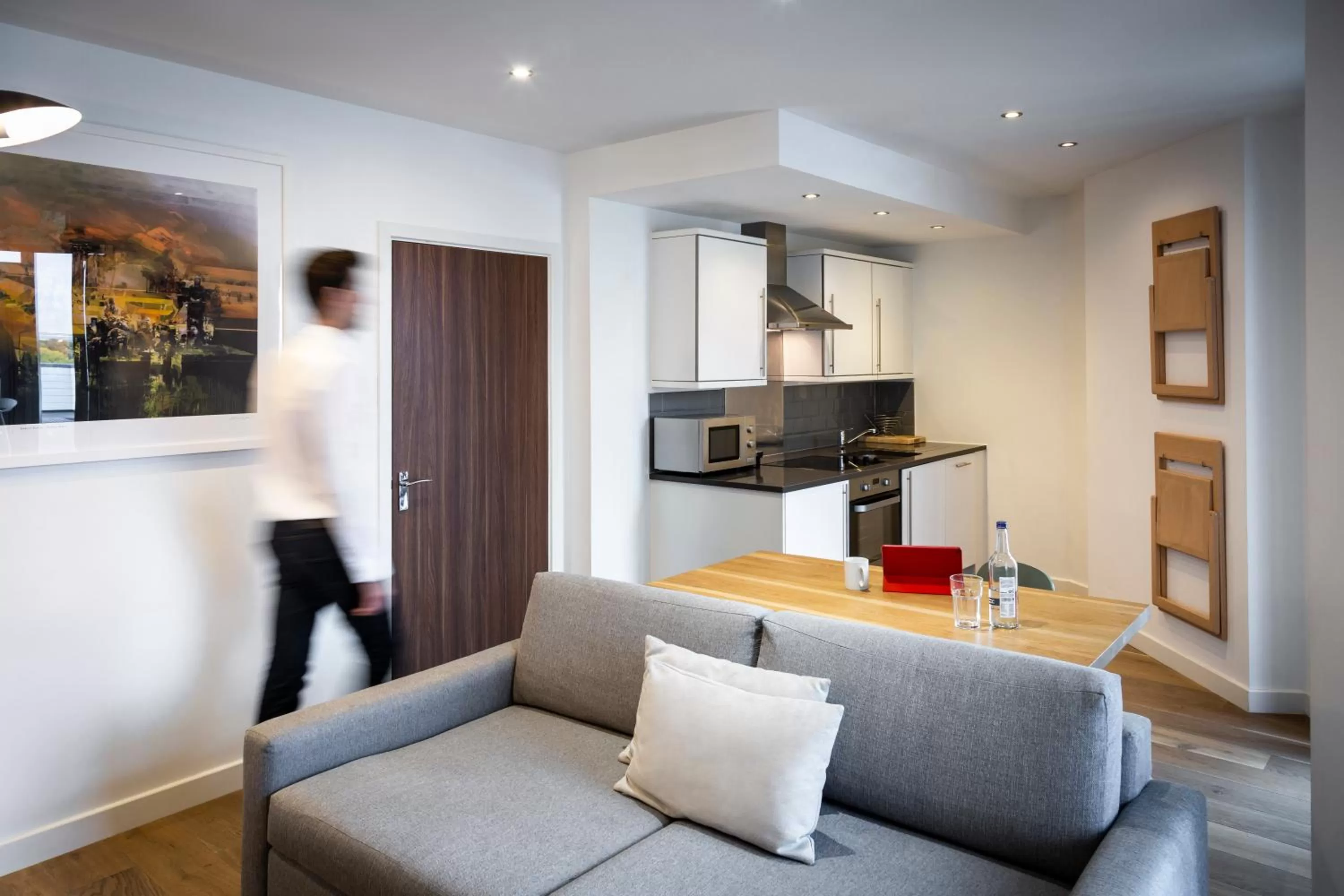 Living room in Aparthotel Adagio London Brentford