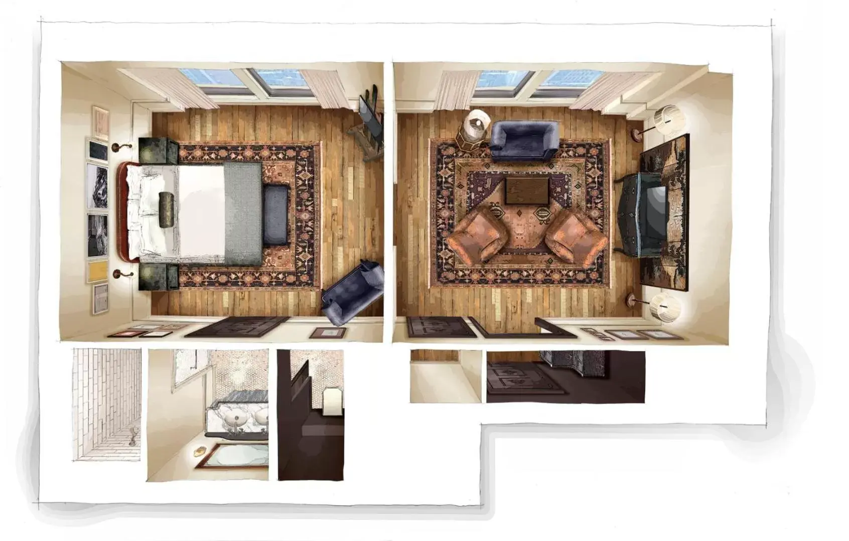 Floor Plan in The Ned NoMad