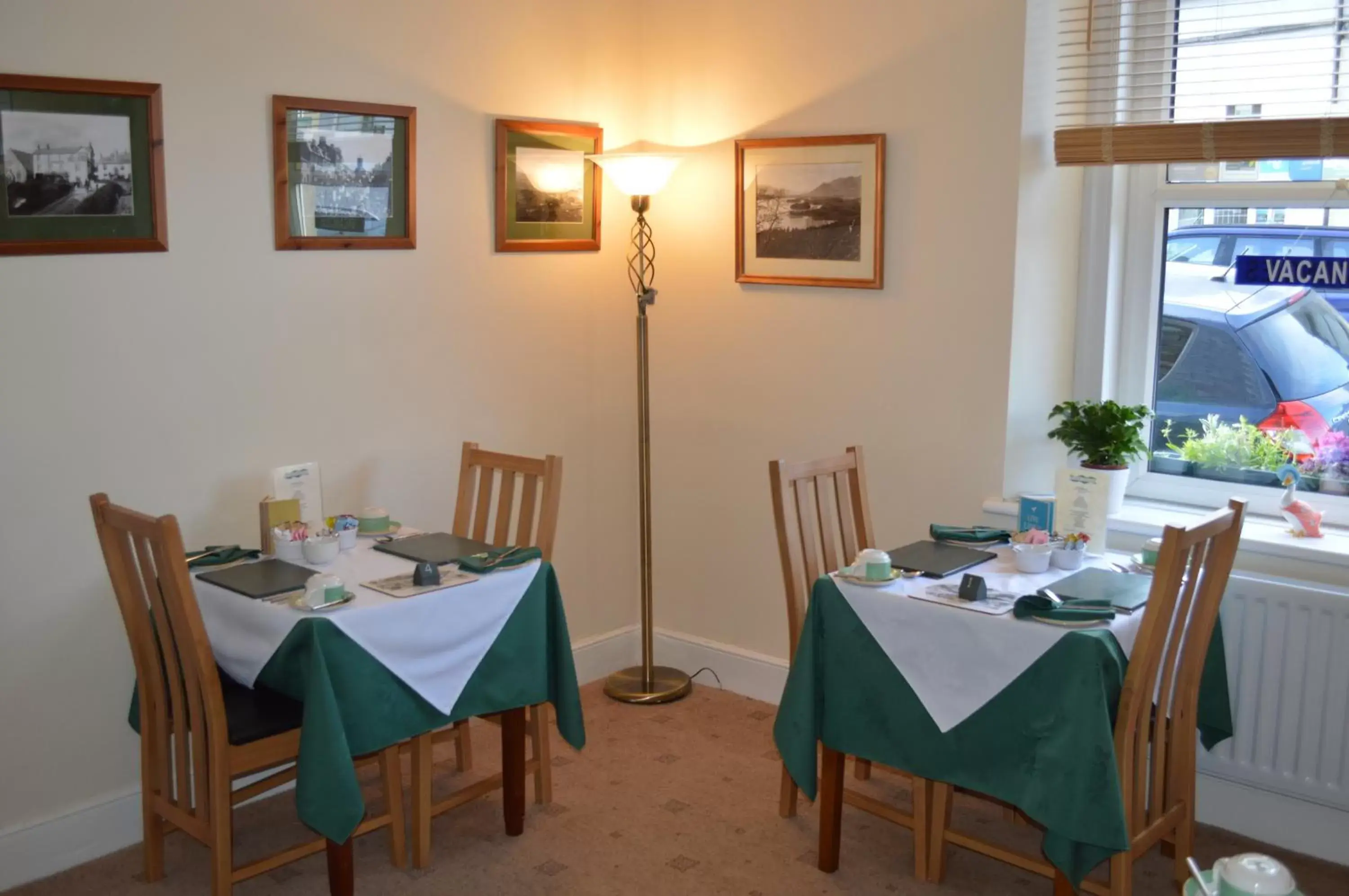Restaurant/Places to Eat in Beckside Guest House Keswick