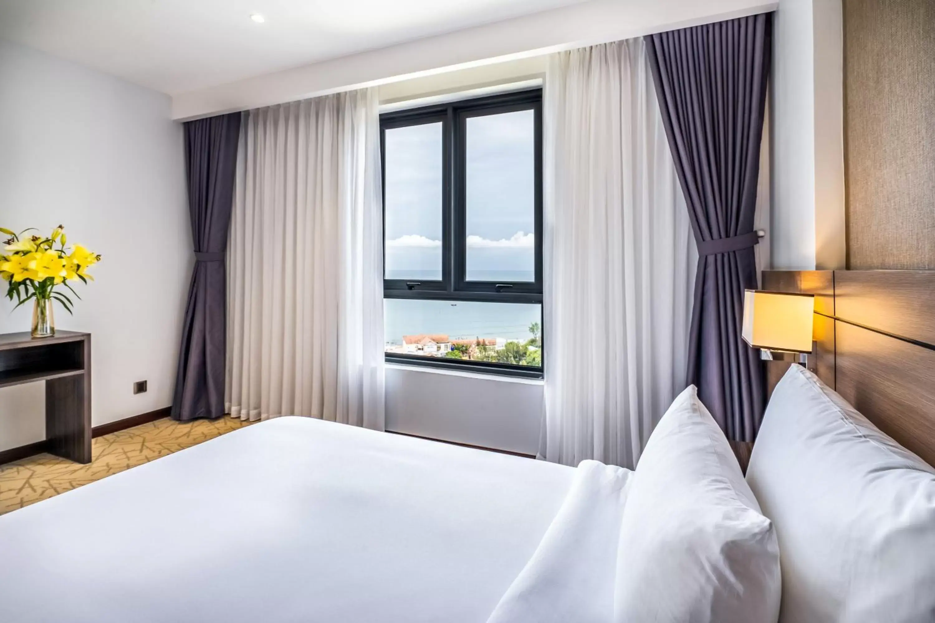 View (from property/room), Bed in The Cap Hotel View (from property/room), Bed in The Cap Hotel