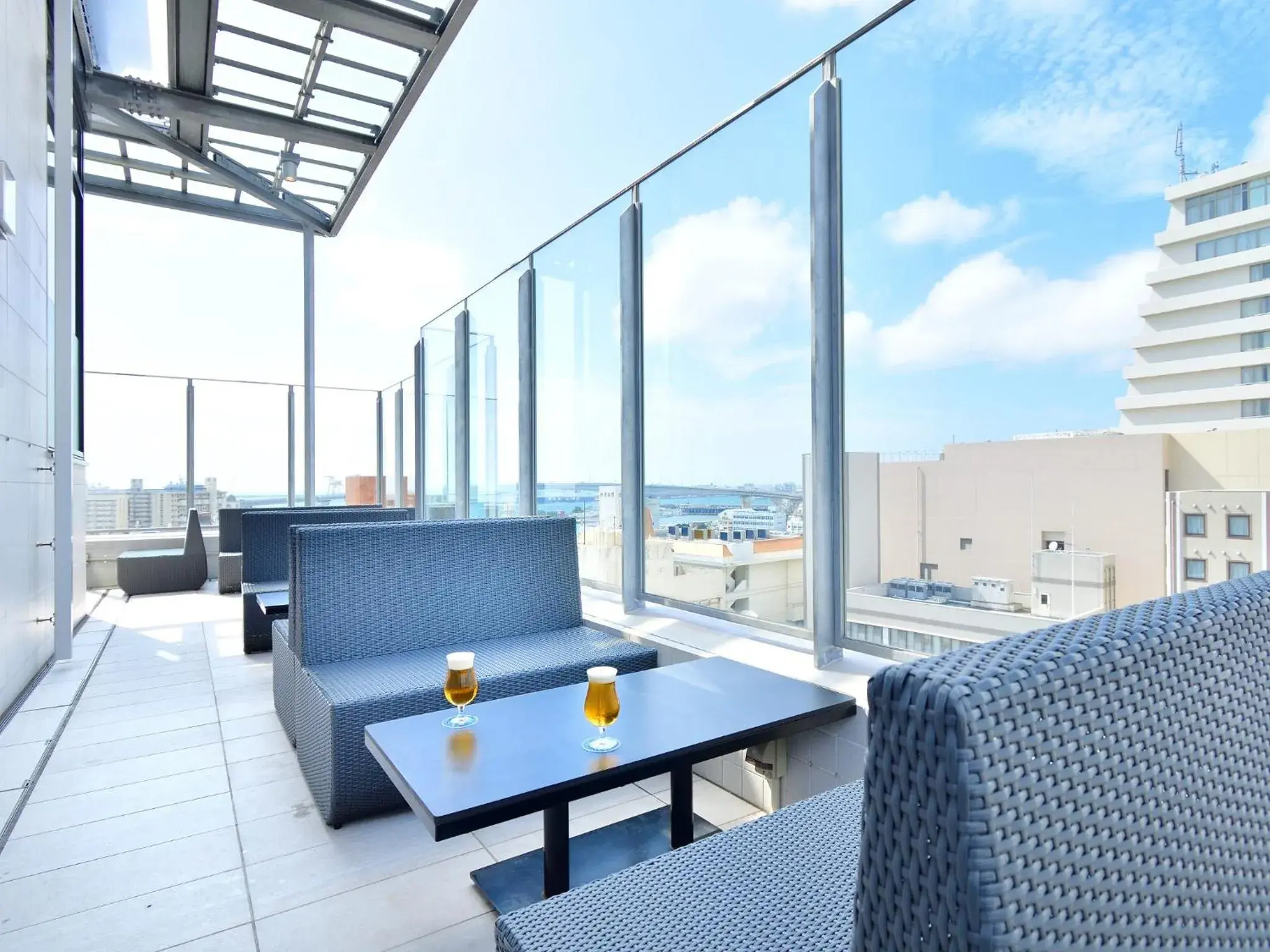 Balcony/Terrace in Hotel Aqua Citta Naha