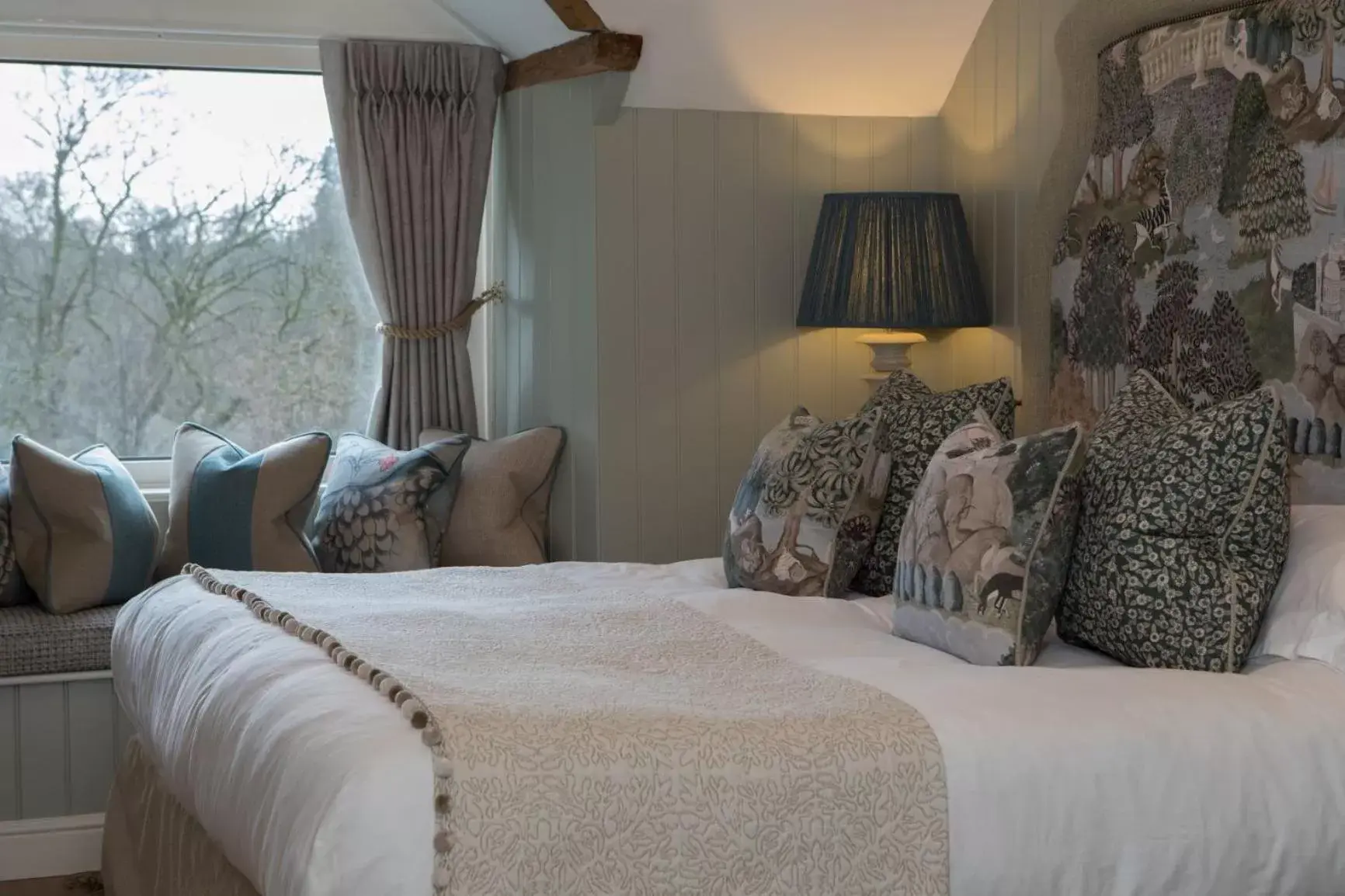 Bed in Rothay Manor Hotel