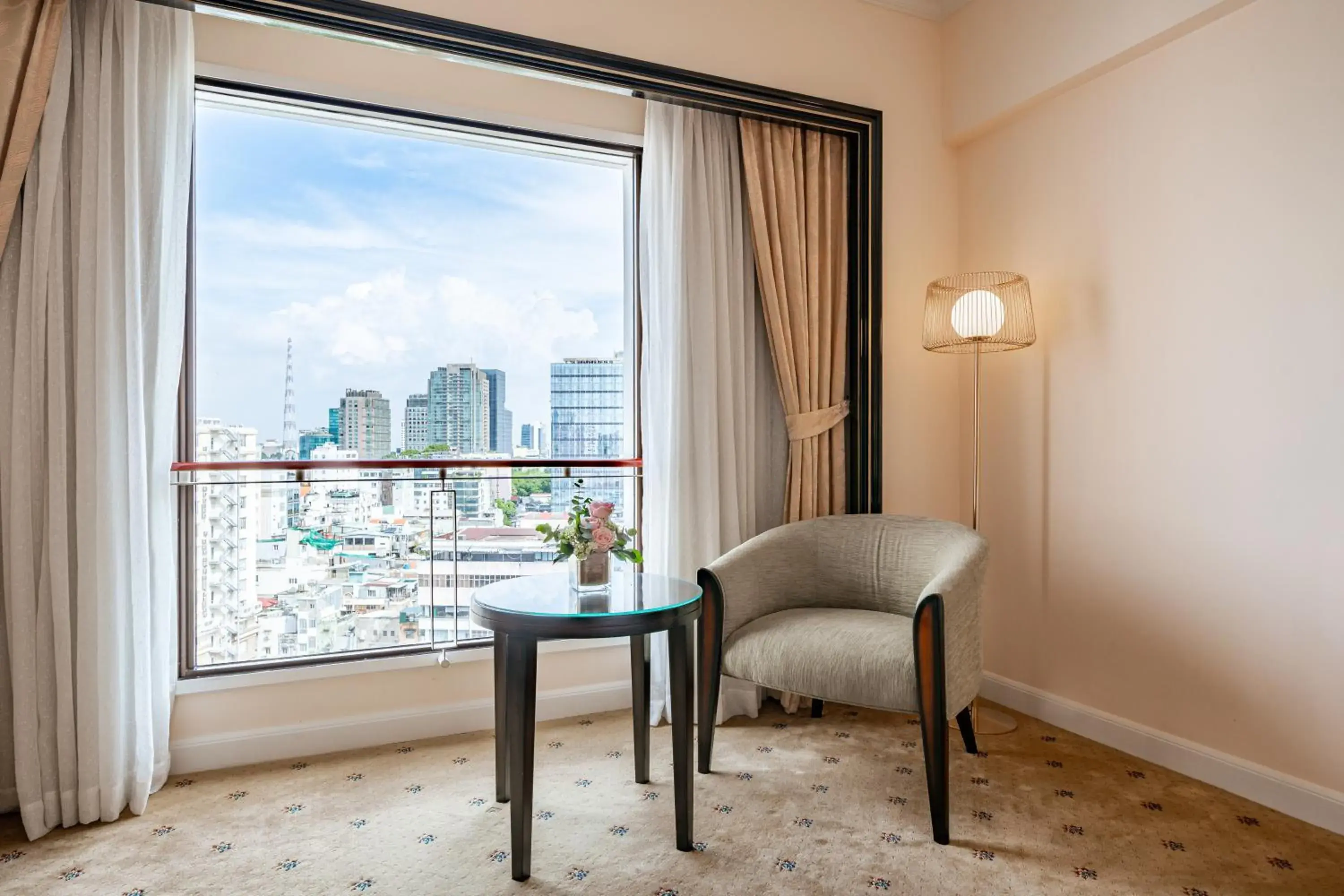 Seating area in Lotte Hotel Saigon