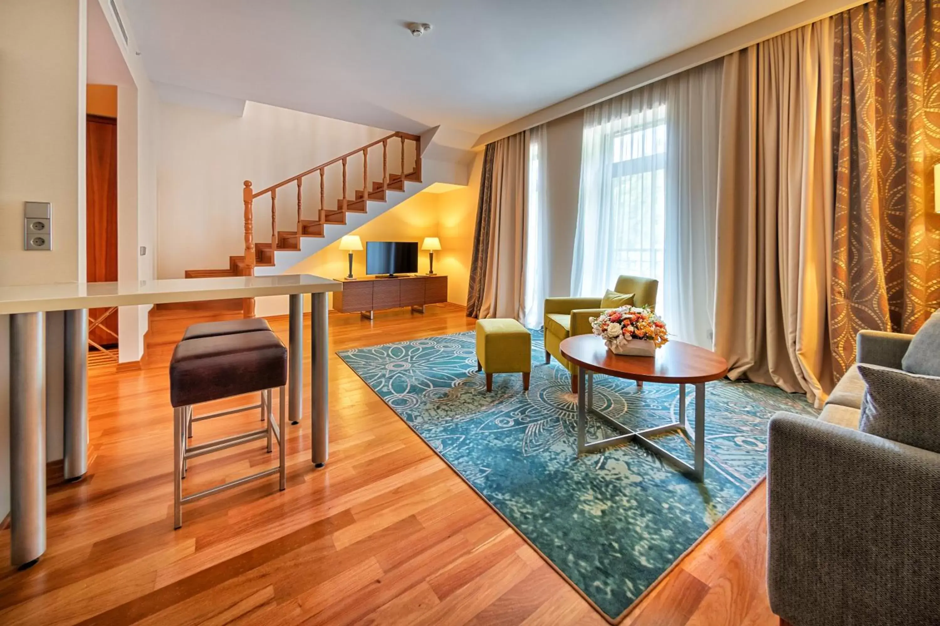 Bedroom, Seating Area in Crowne Plaza - Borjomi, an IHG Hotel