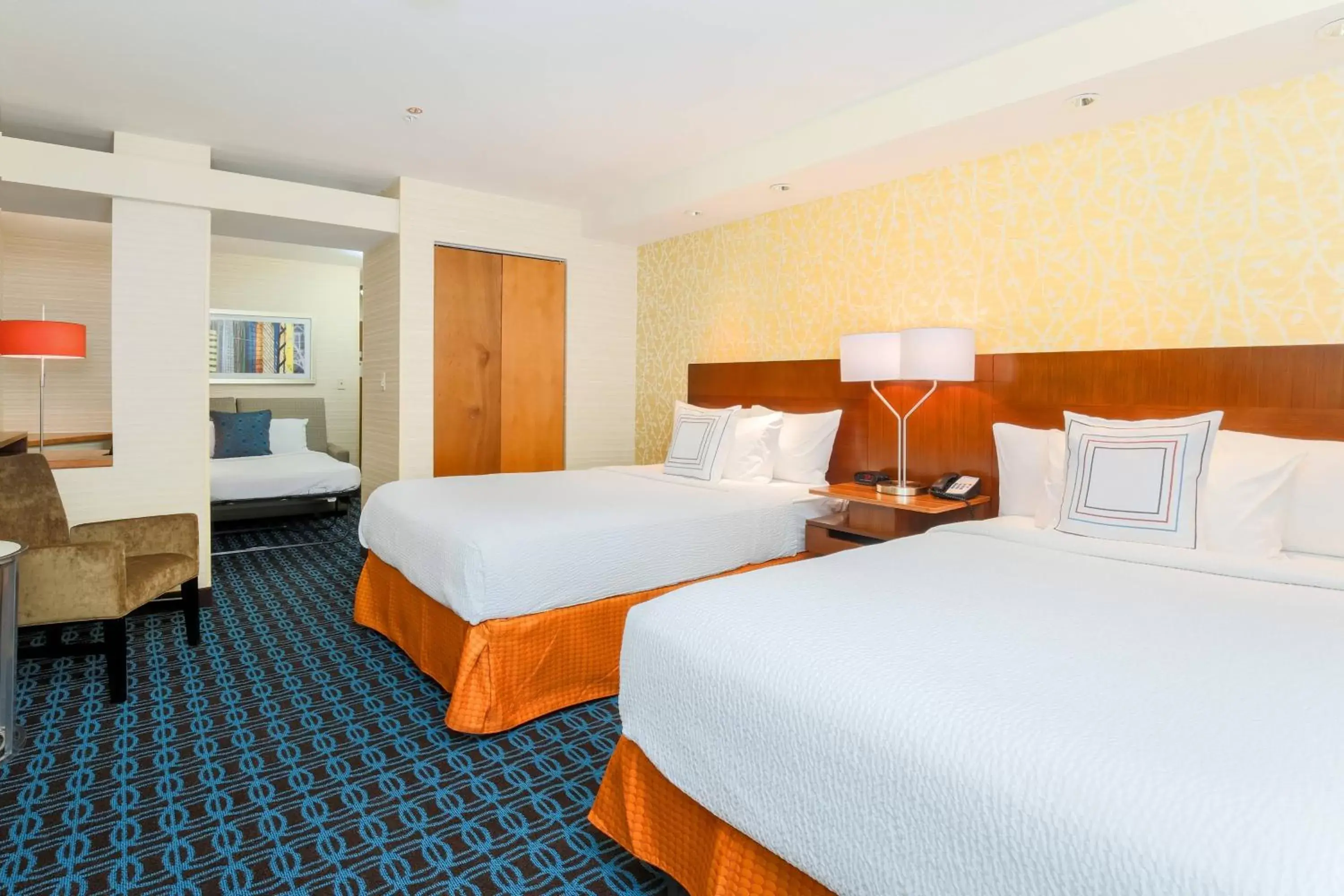 Photo of the whole room, Bed in Fairfield by Marriott Inn & Suites Las Vegas Stadium Area