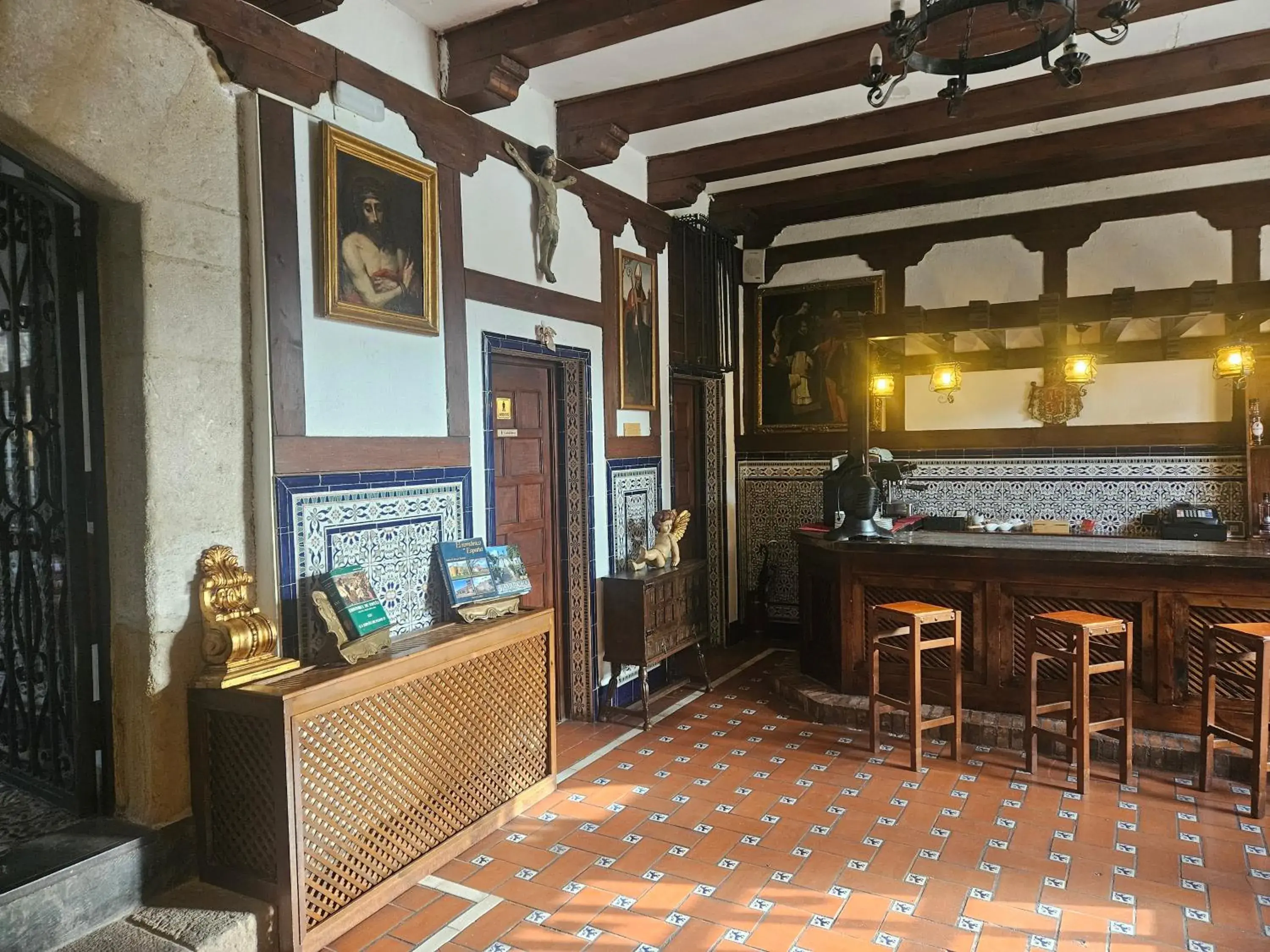 Lobby or reception in Hosteria Real De Zamora