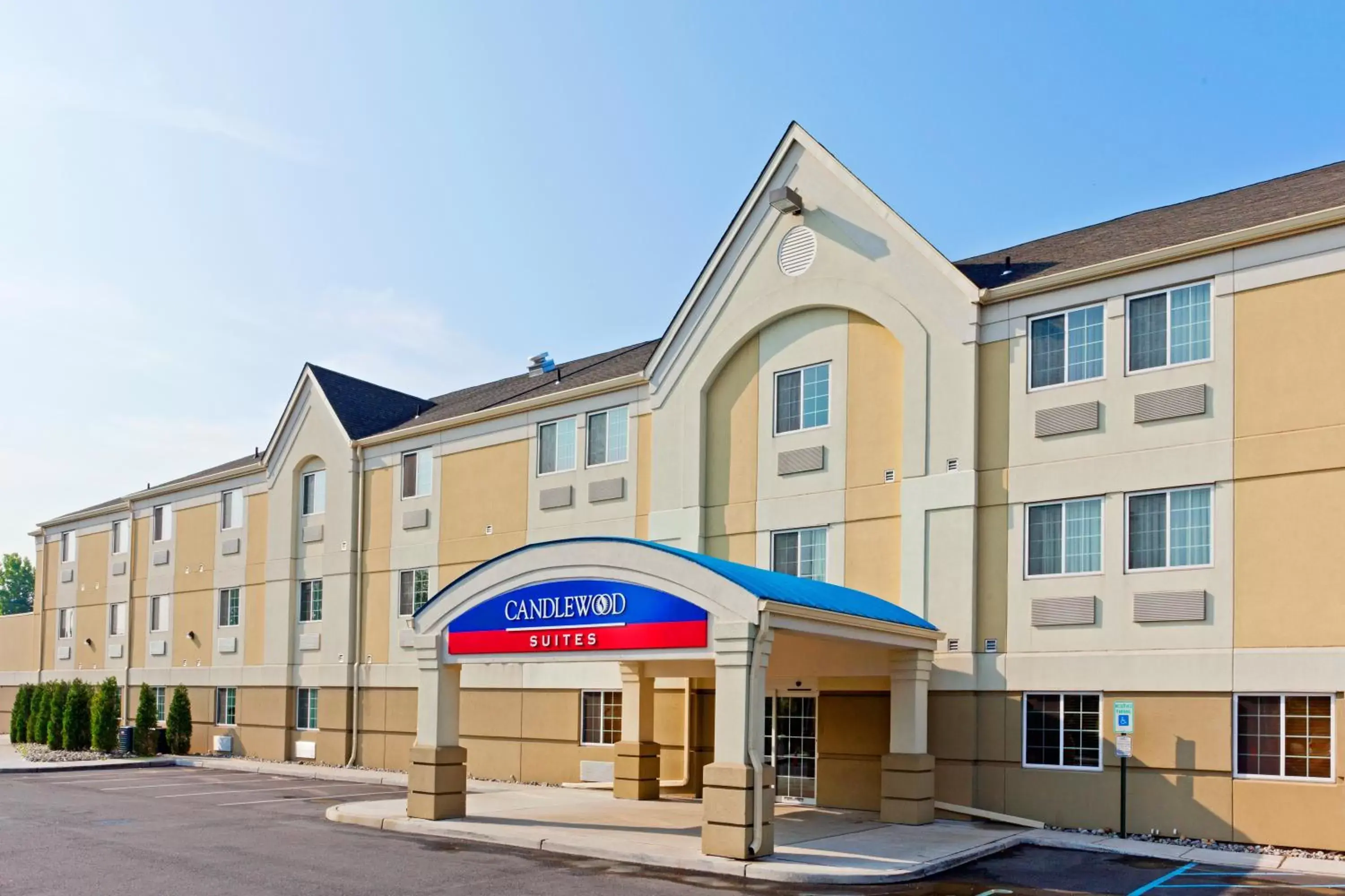 Property Building in Candlewood Suites Secaucus, an IHG Hotel