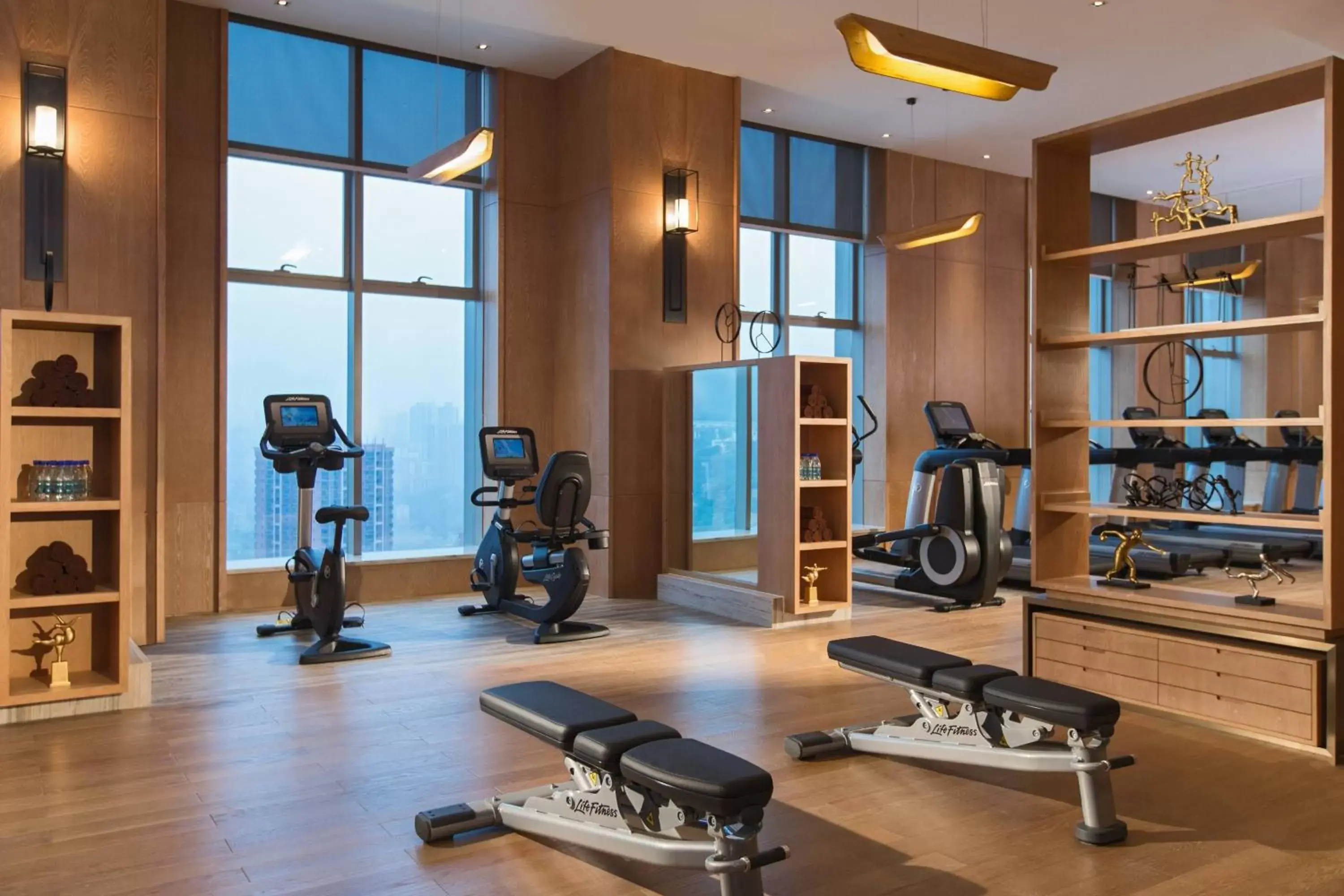 Fitness centre/facilities, Fitness Center/Facilities in Chongqing Marriott Hotel