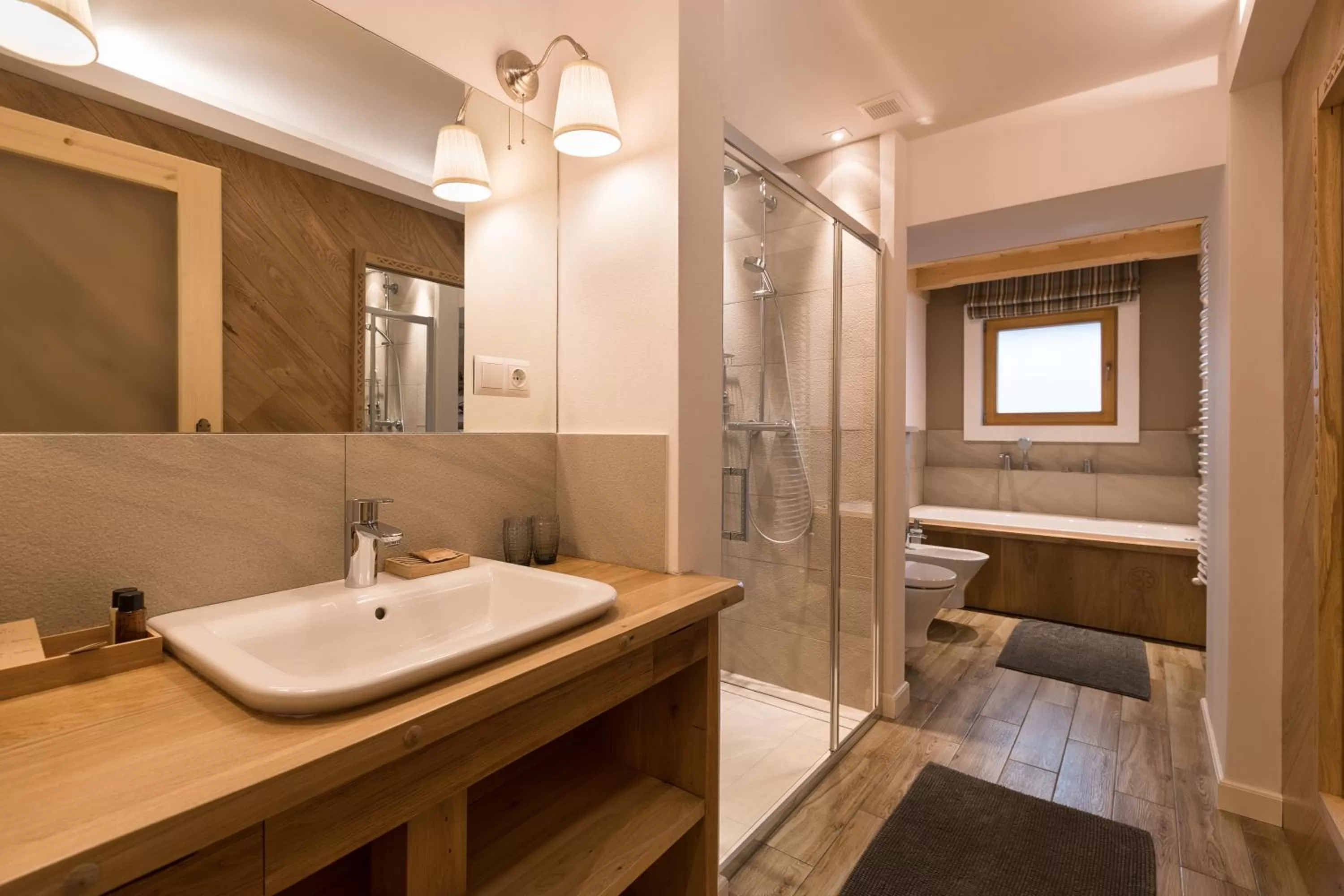 Shower in Aparthotel Bambi