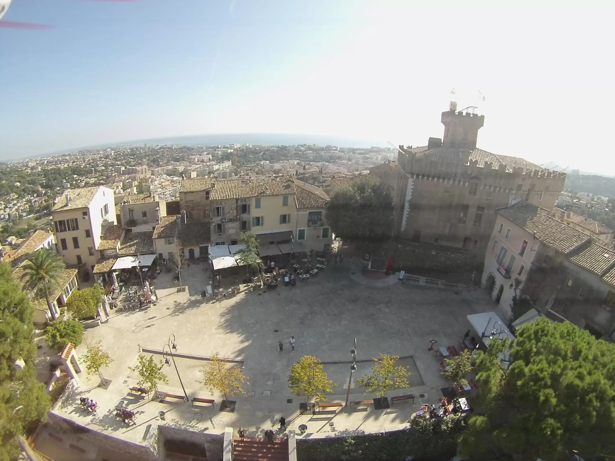 View (from property/room), Bird's-eye View in Hôtel Grimaldi