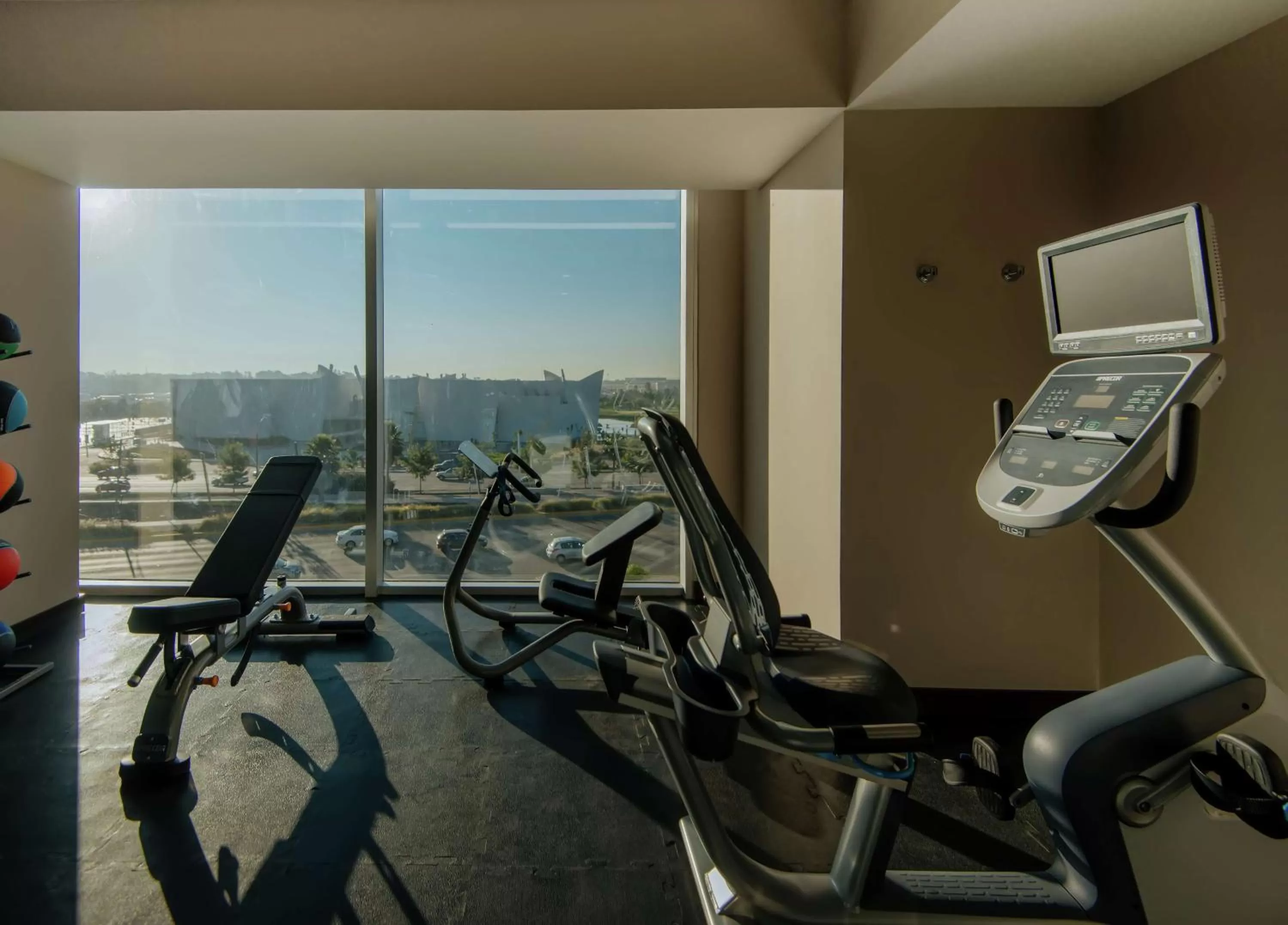 Fitness centre/facilities in Hilton Garden Inn Puebla Angelopolis