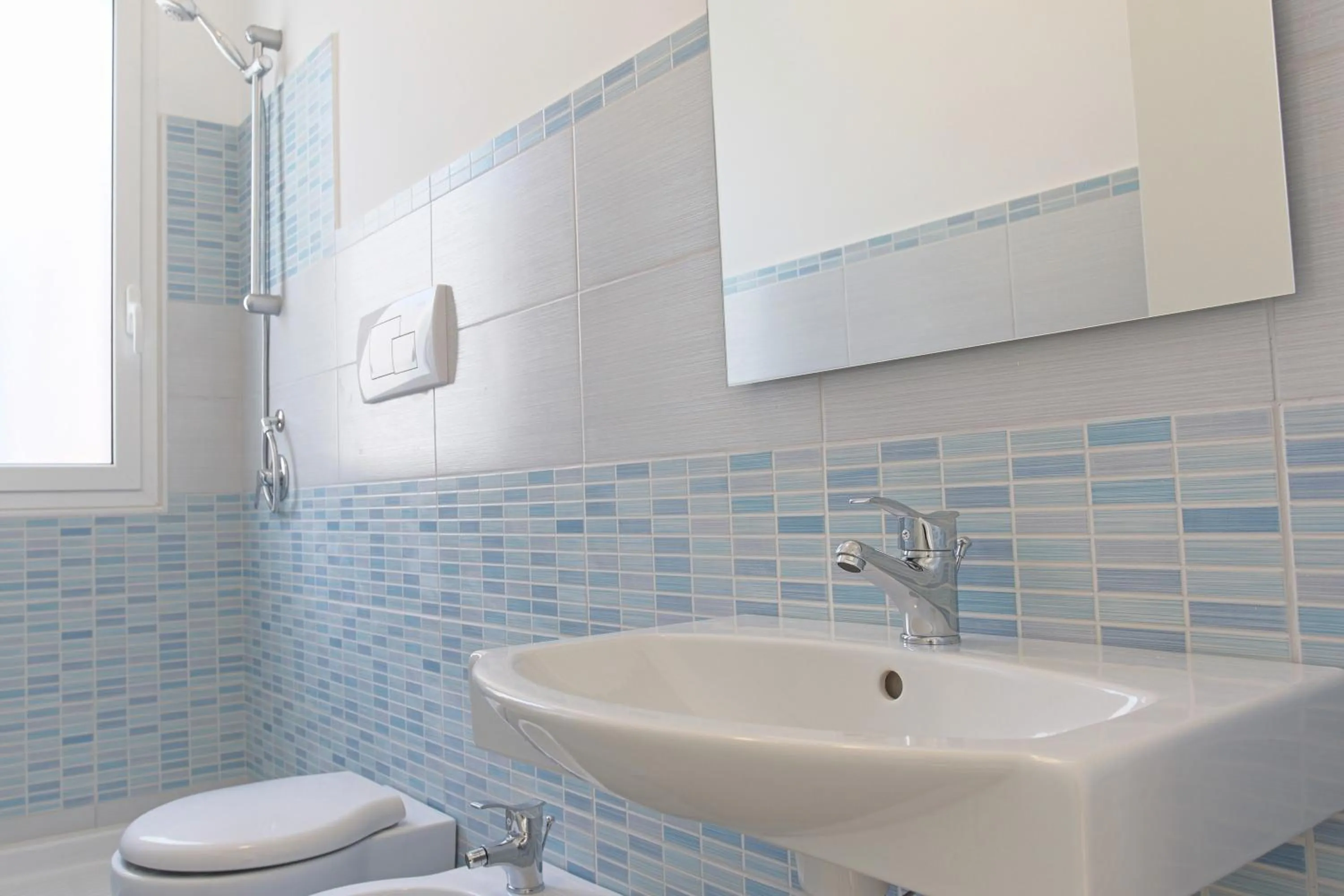 Bathroom in Scala Dei Turchi Resort