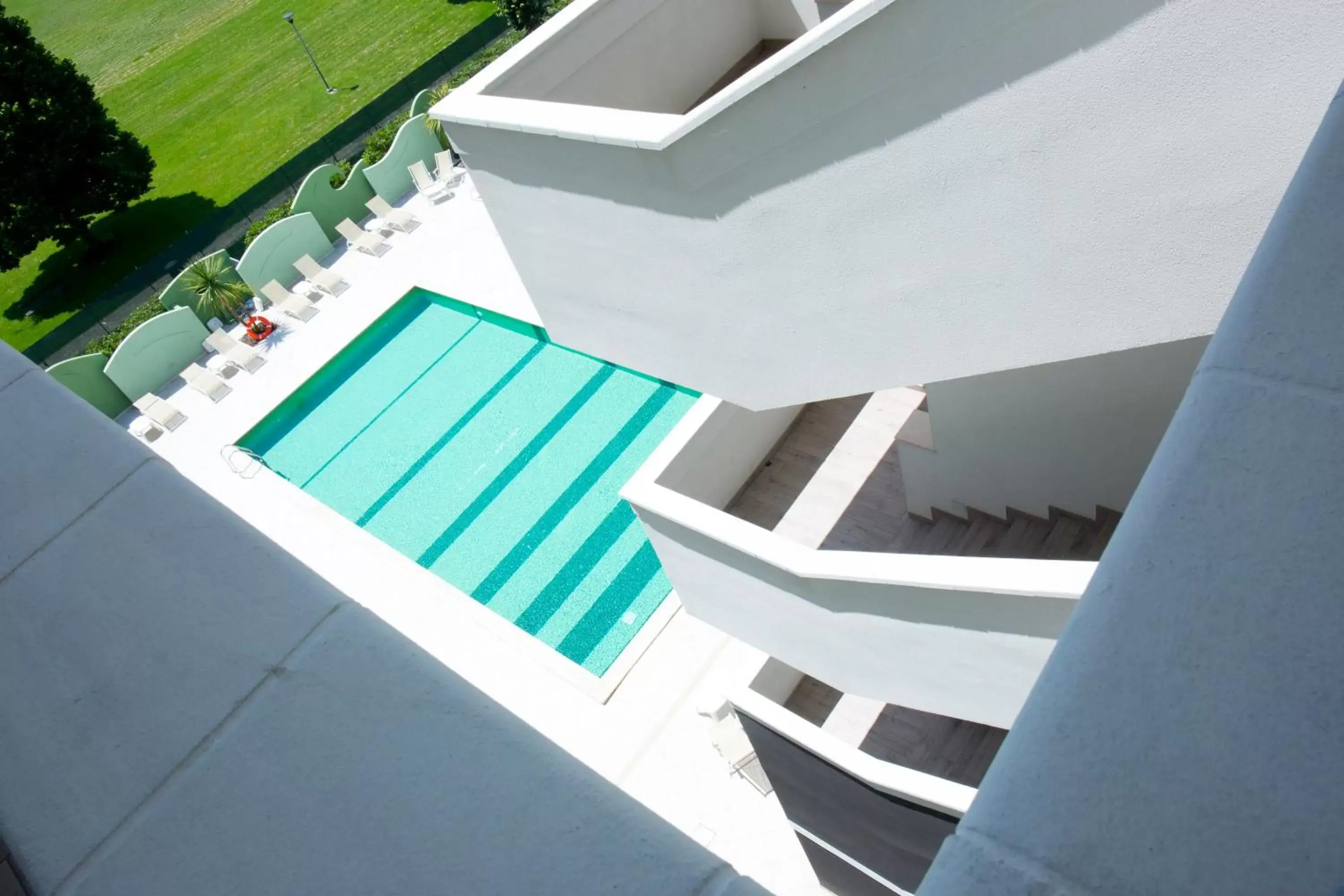 Pool View in Nero D'Avorio Aparthotel & SPA