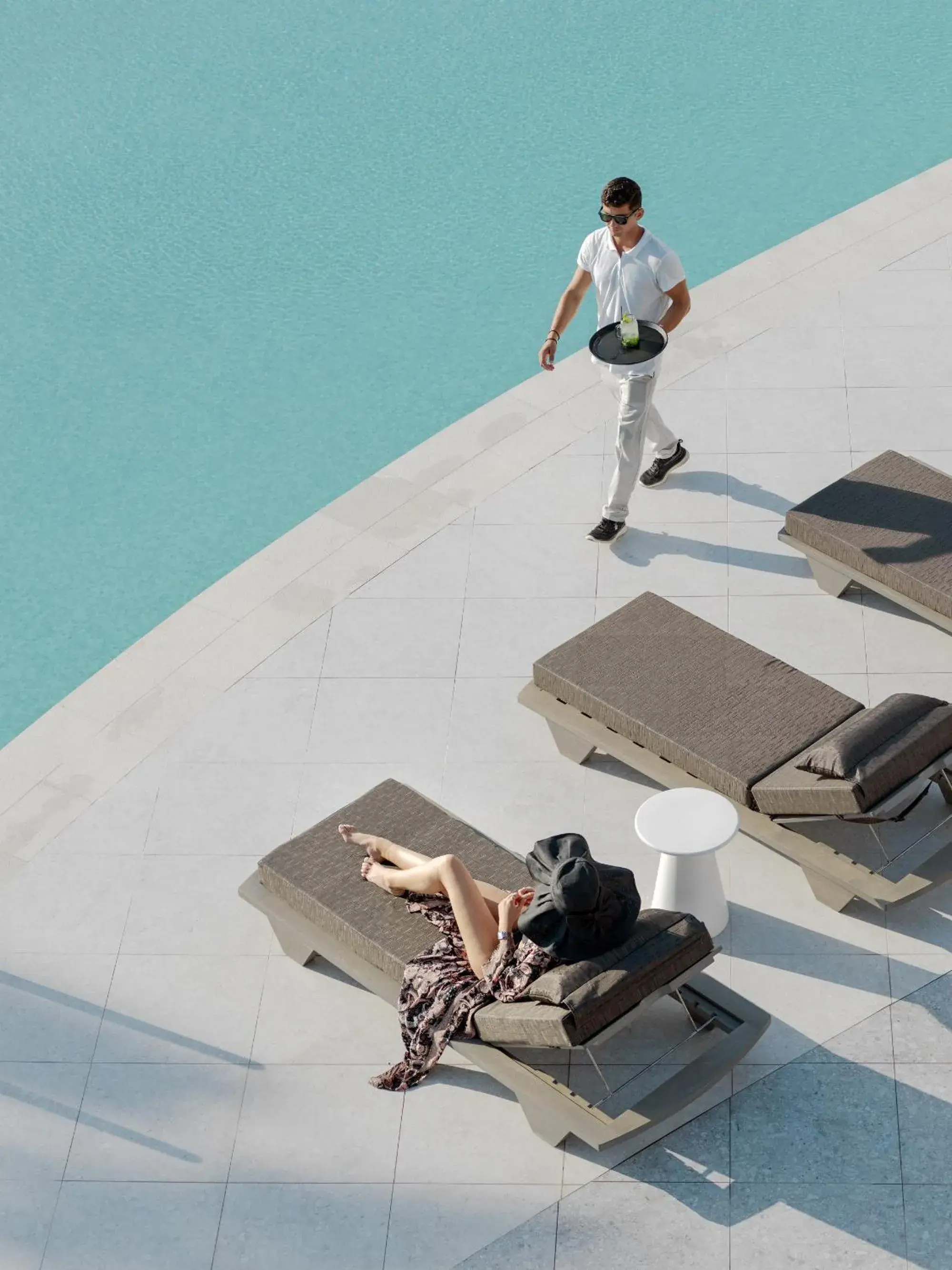 Pool view in Nautilux Rethymno by Mage Hotels