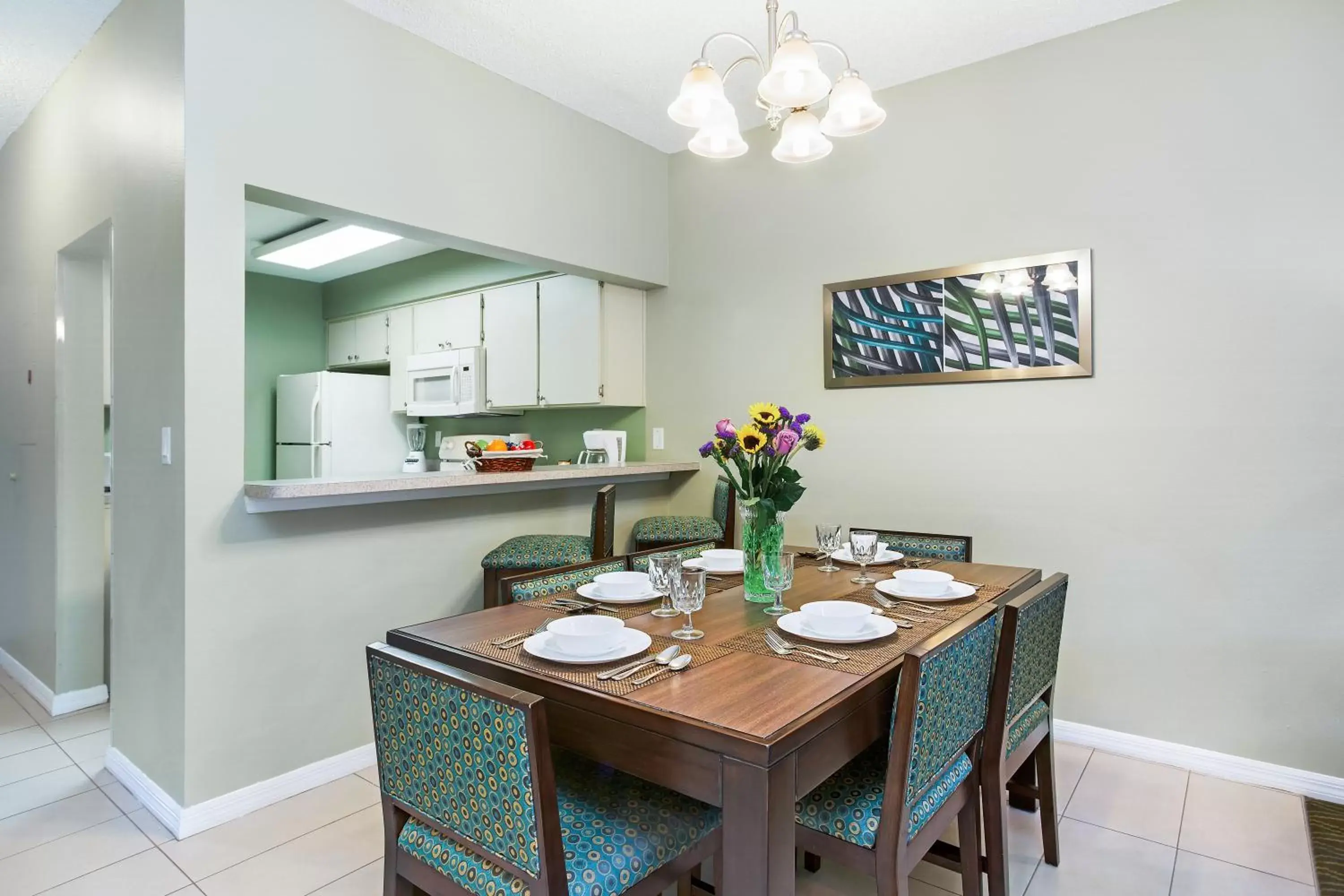 Dining Area in Alhambra Villas