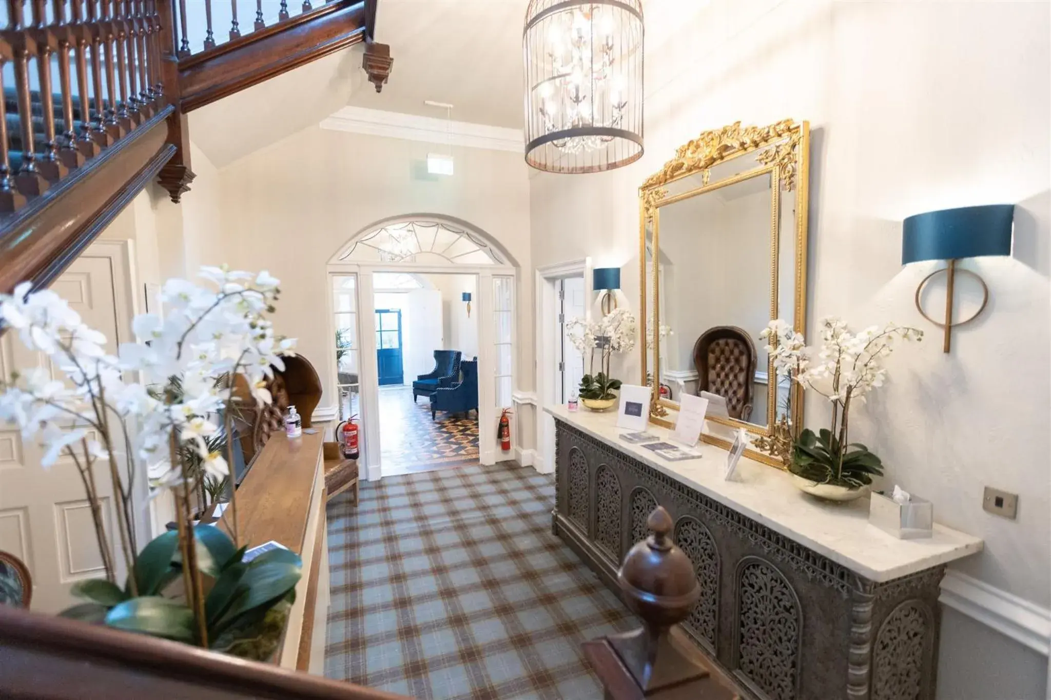 Lobby or reception in Marshall Meadows Manor House