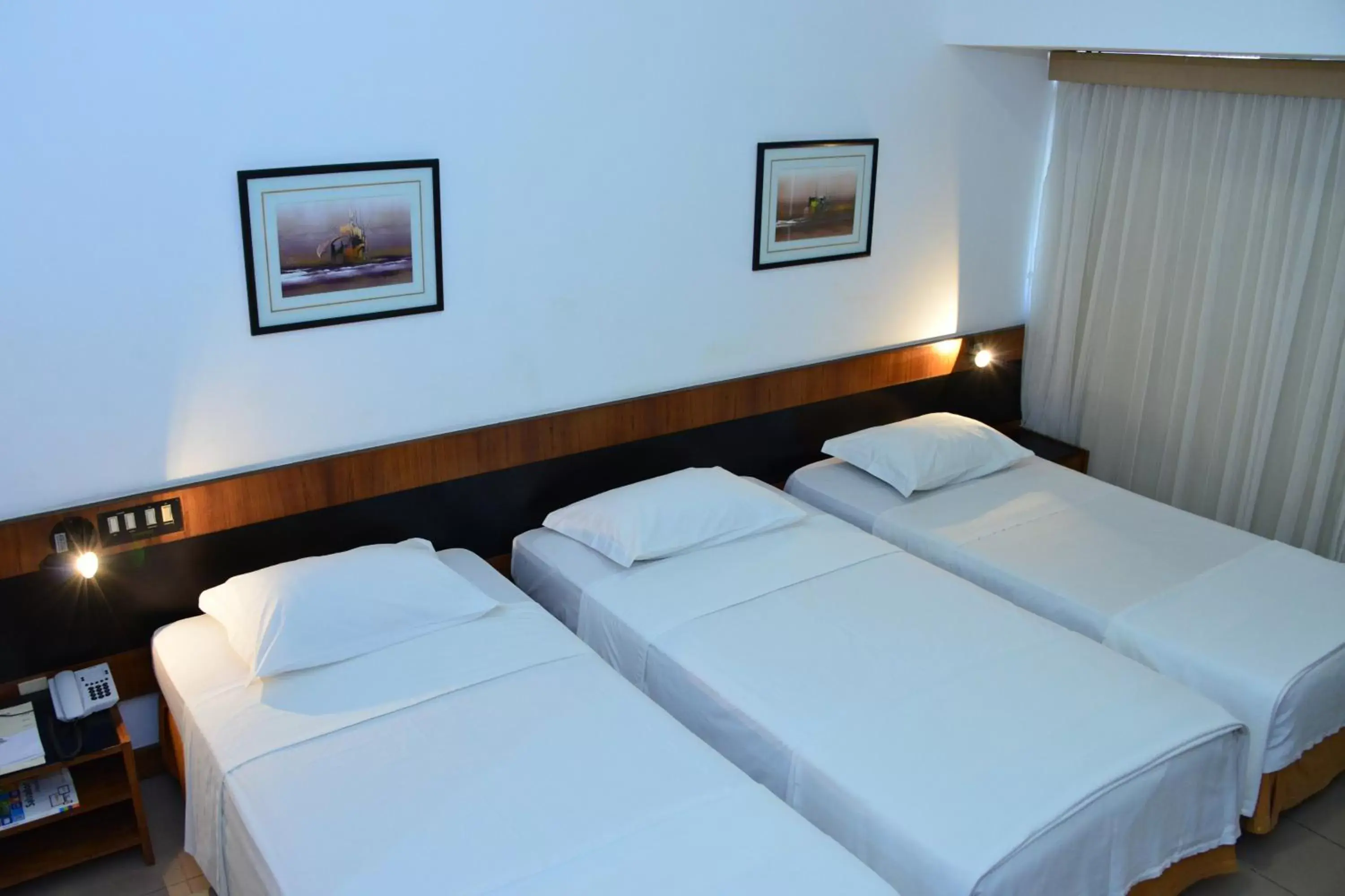 Bed in Bahiamar Hotel