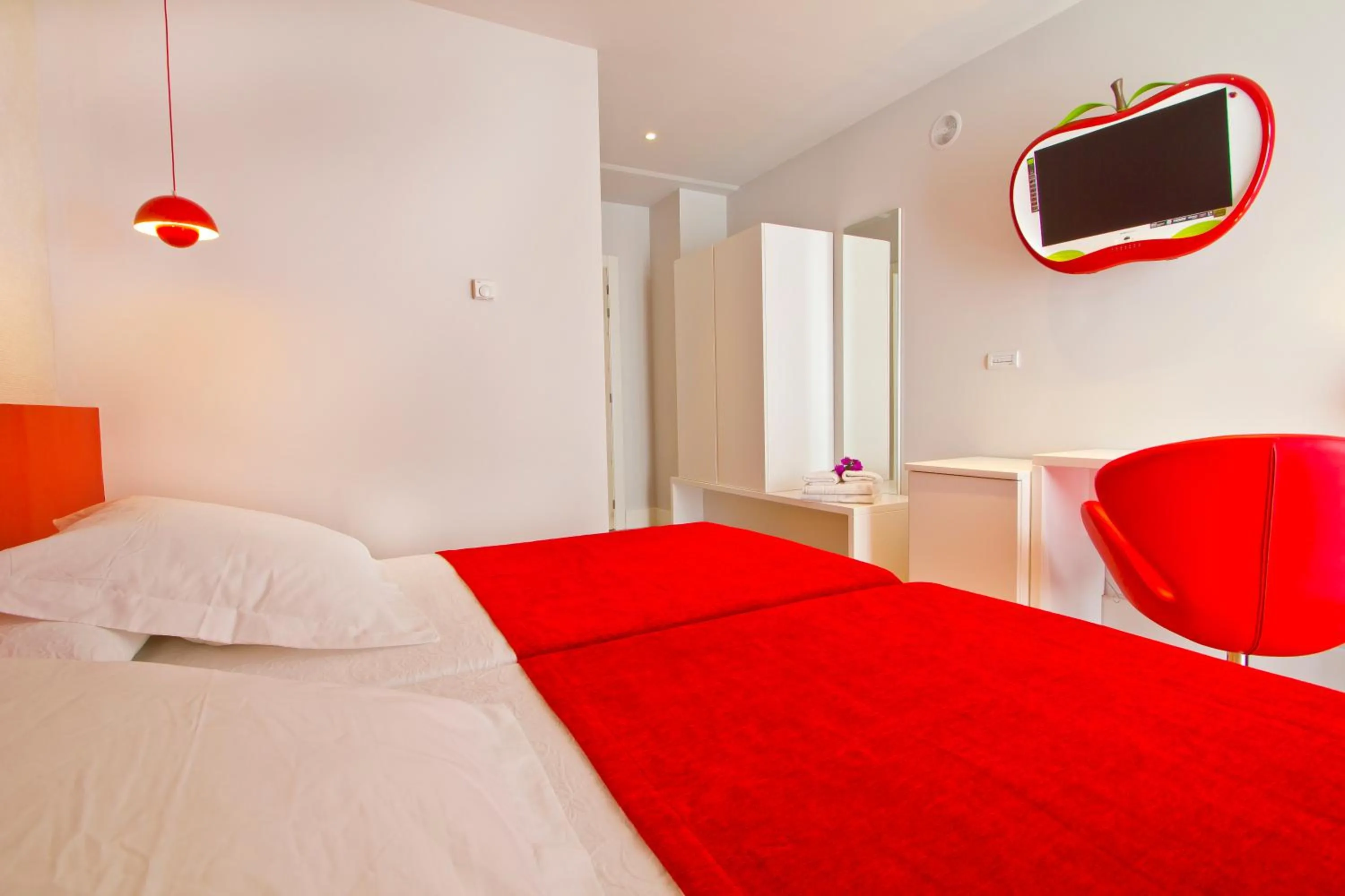 Bed in Villa Arce Hotel