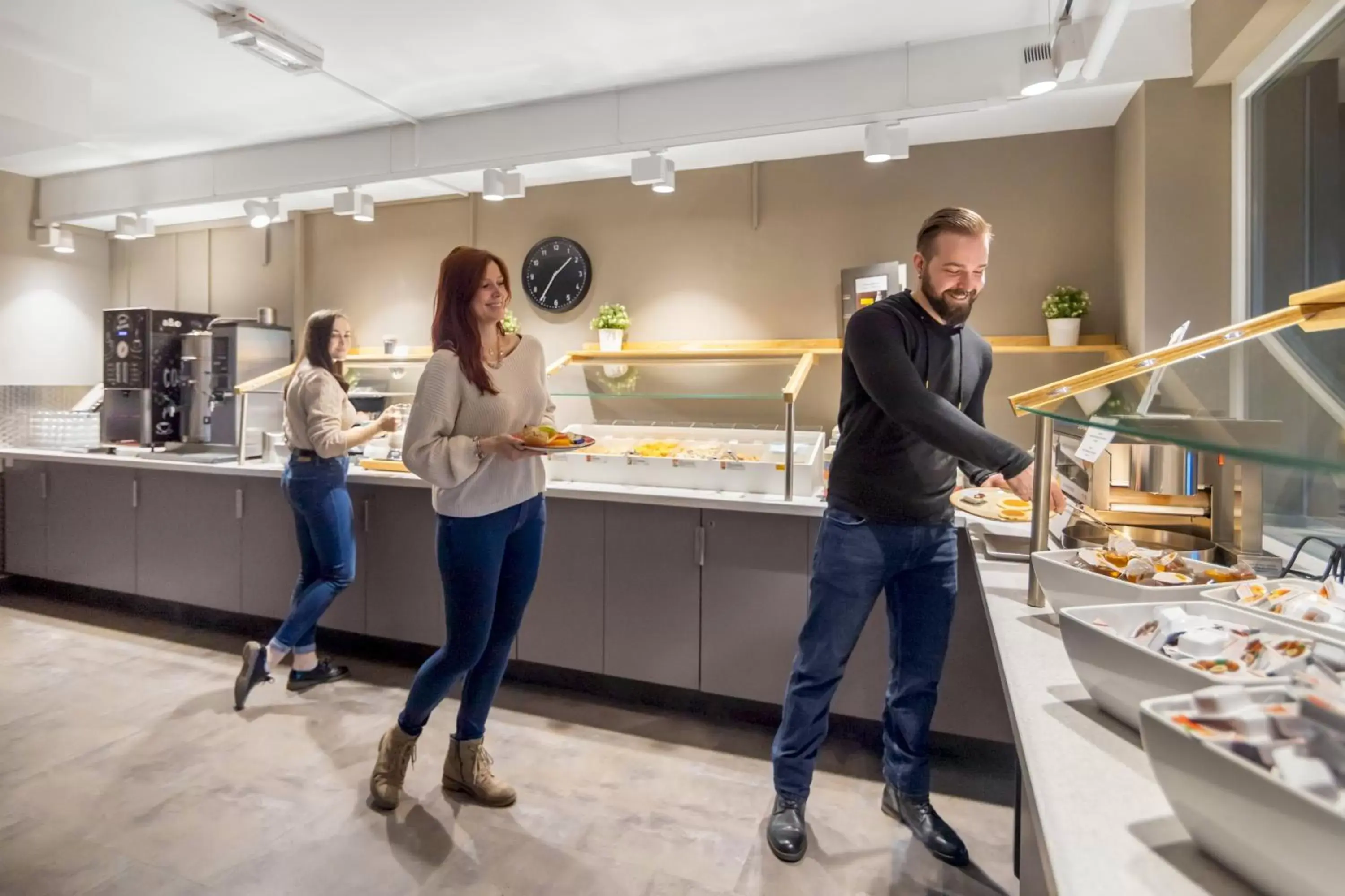 Buffet breakfast in a&o Dresden Hauptbahnhof Buffet breakfast in a&o Dresden Hauptbahnhof