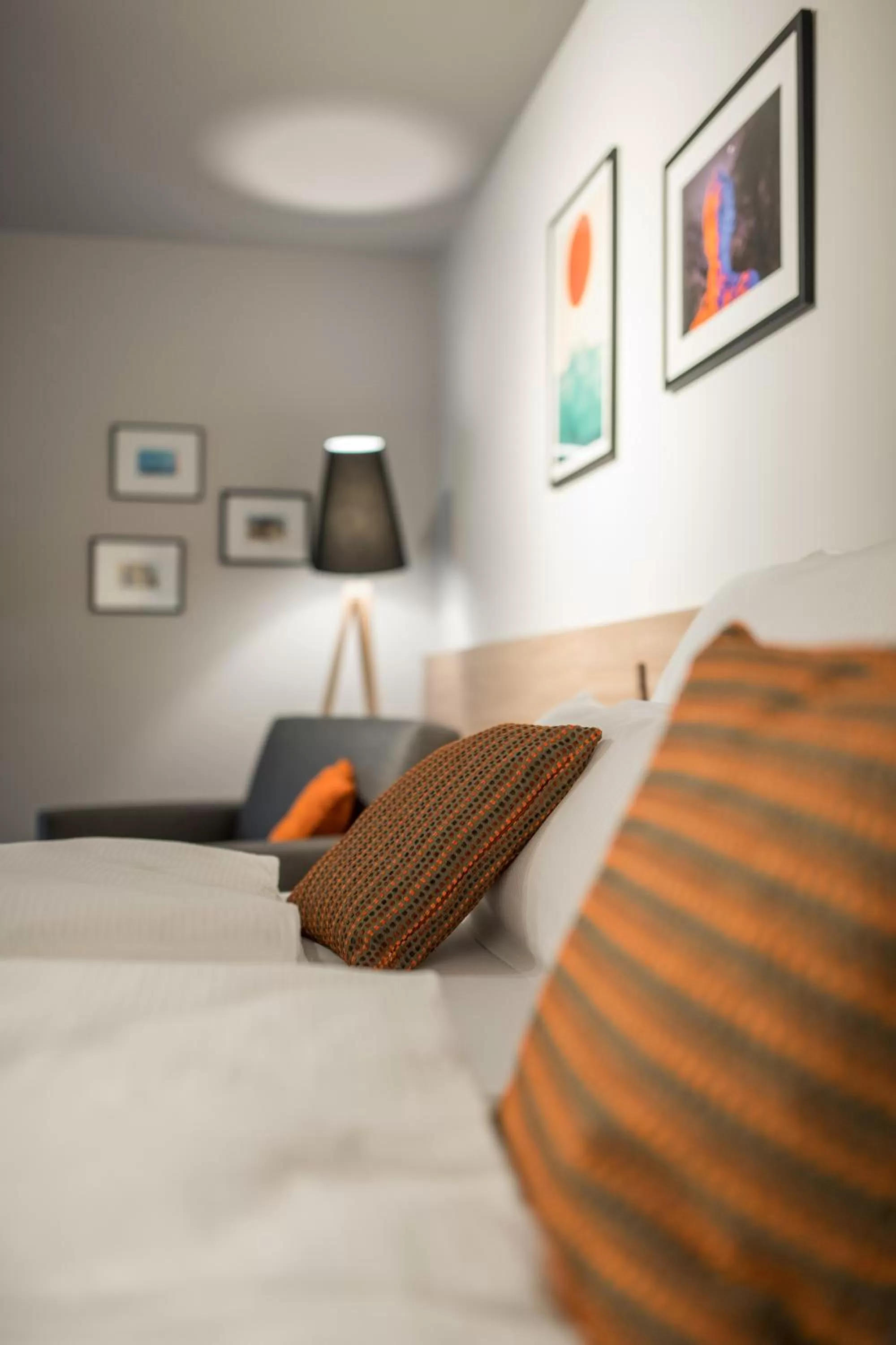 Bed in stattHotel Weimar