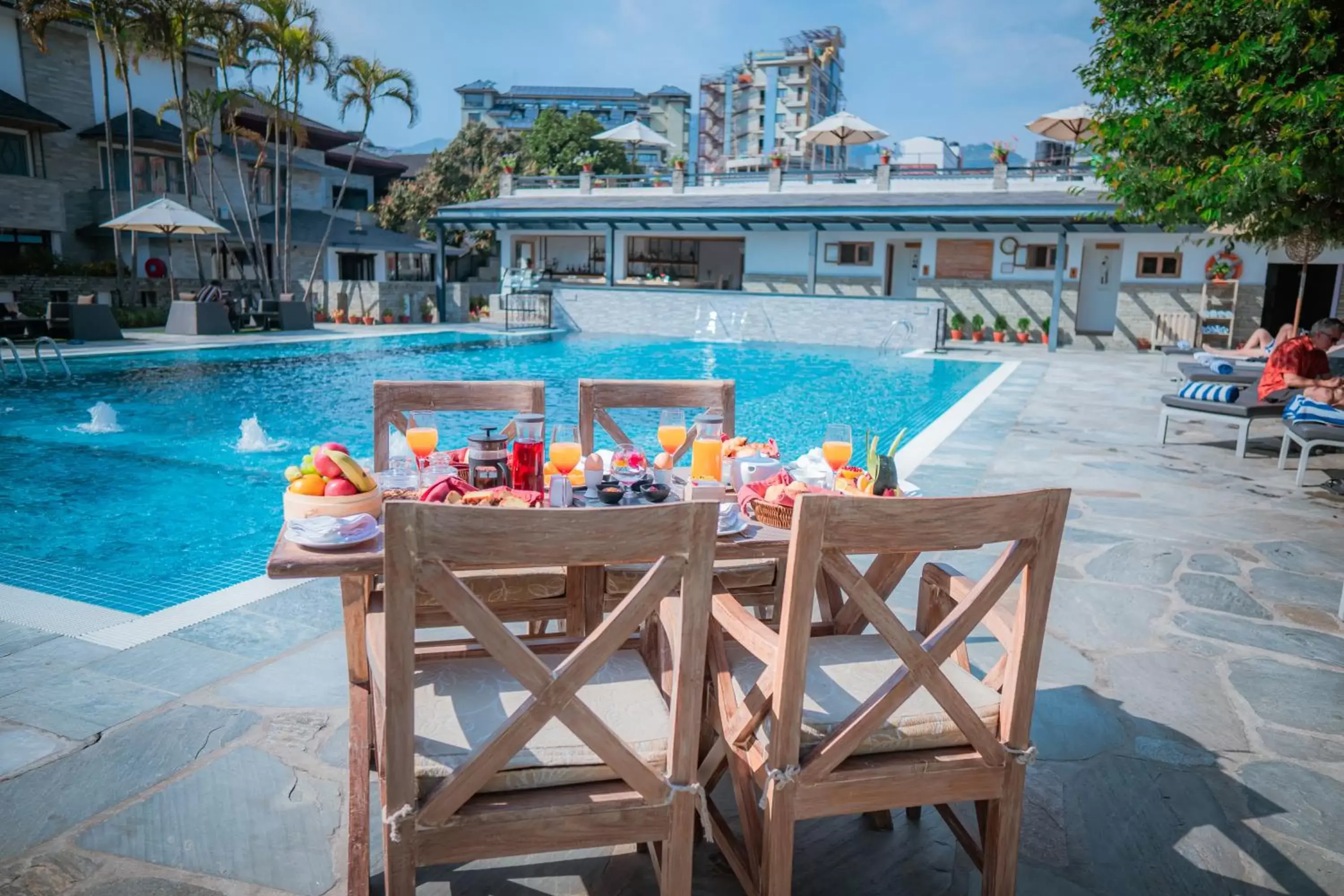 Swimming Pool in Hotel Barahi