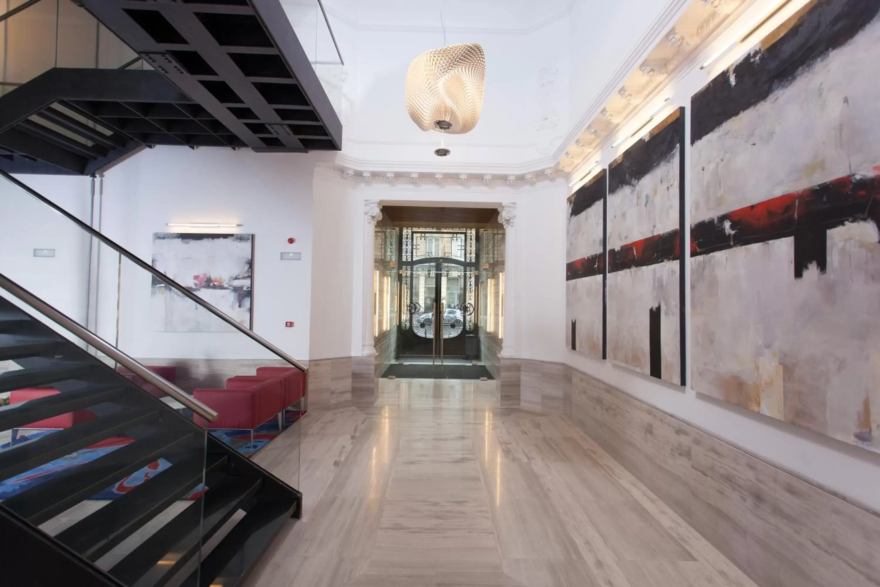 Lobby or reception in Hotel Cismigiu Lobby or reception in Hotel Cismigiu