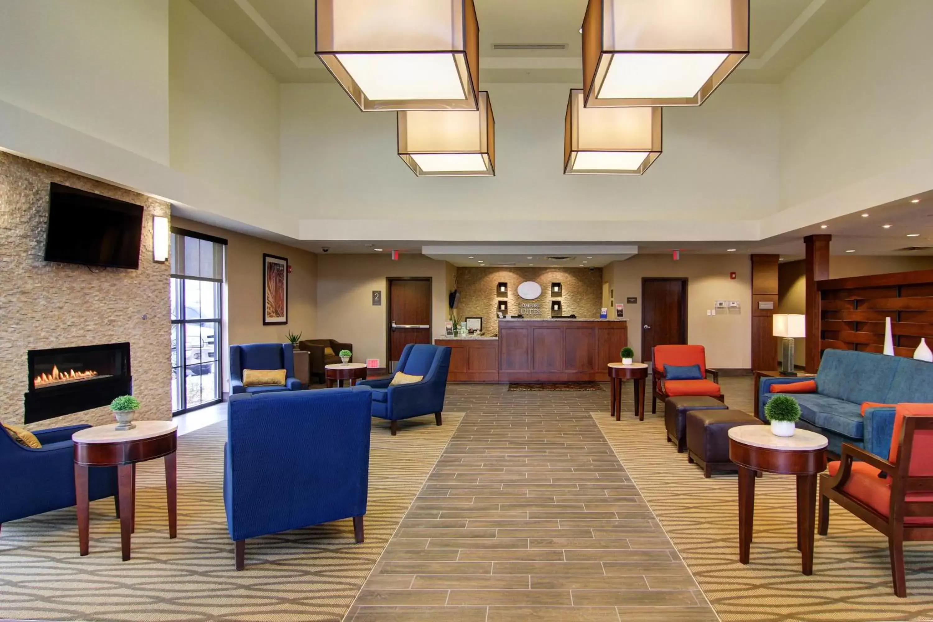 Lobby or reception in Comfort Suites Carlsbad