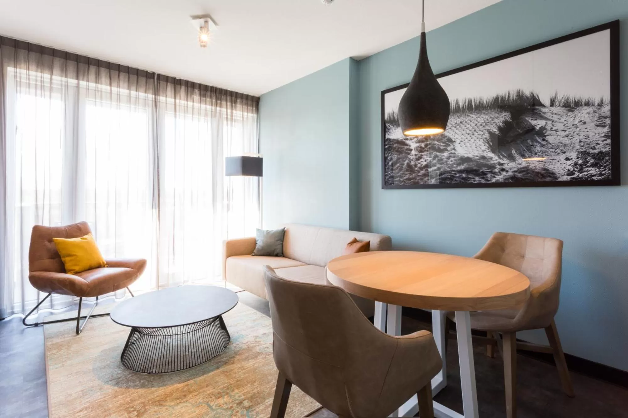 Living room in Hotel Kaap West I Kloeg Collection