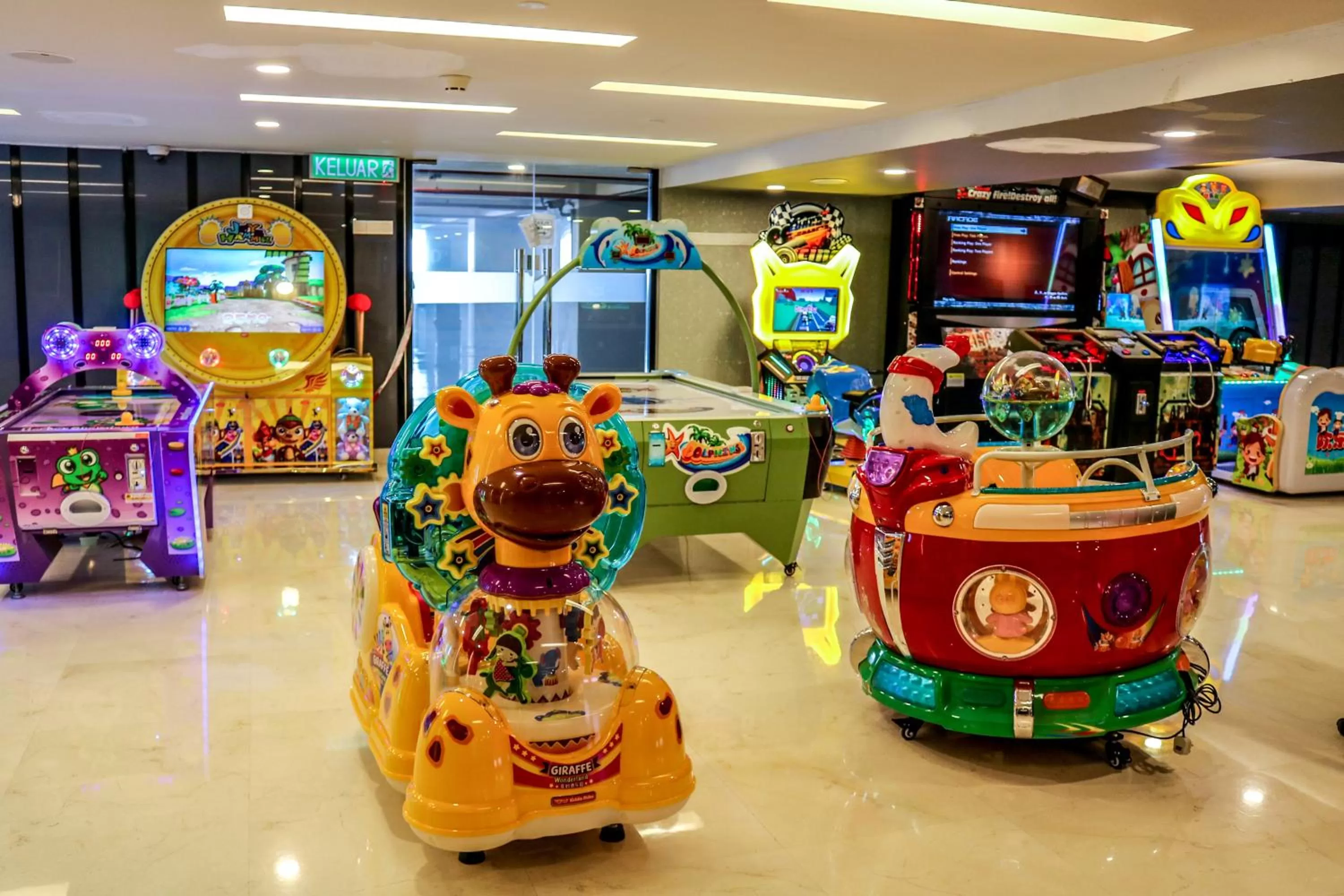 Game Room in Grand Ion Delemen Hotel