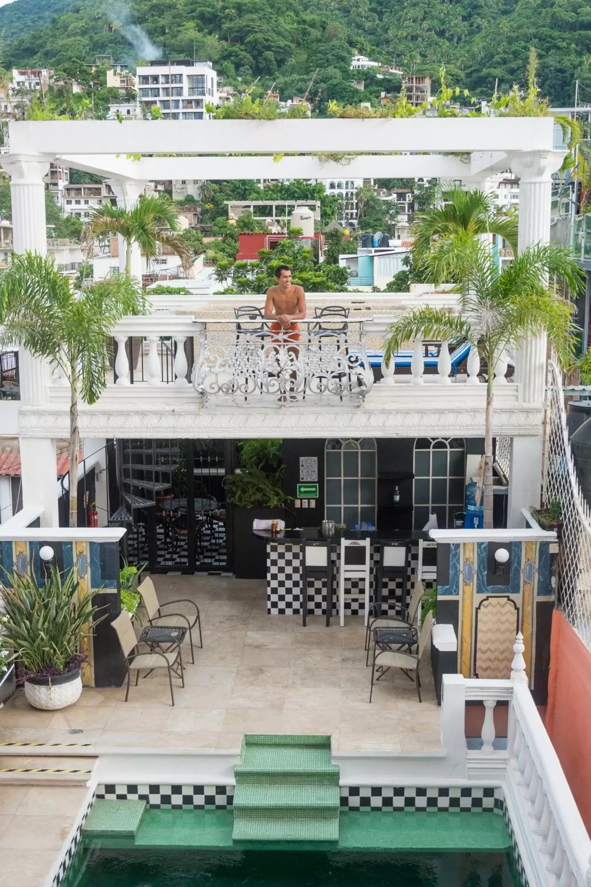 Swimming pool in Hotel Boutique Rivera Del Rio