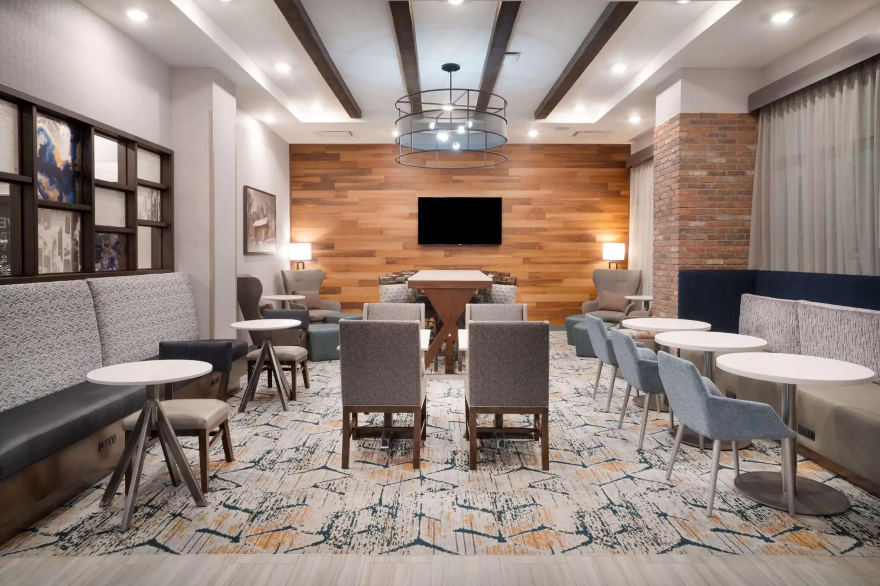 Lobby or reception, Restaurant/Places to Eat in Hampton Inn Greer Greenville, Sc