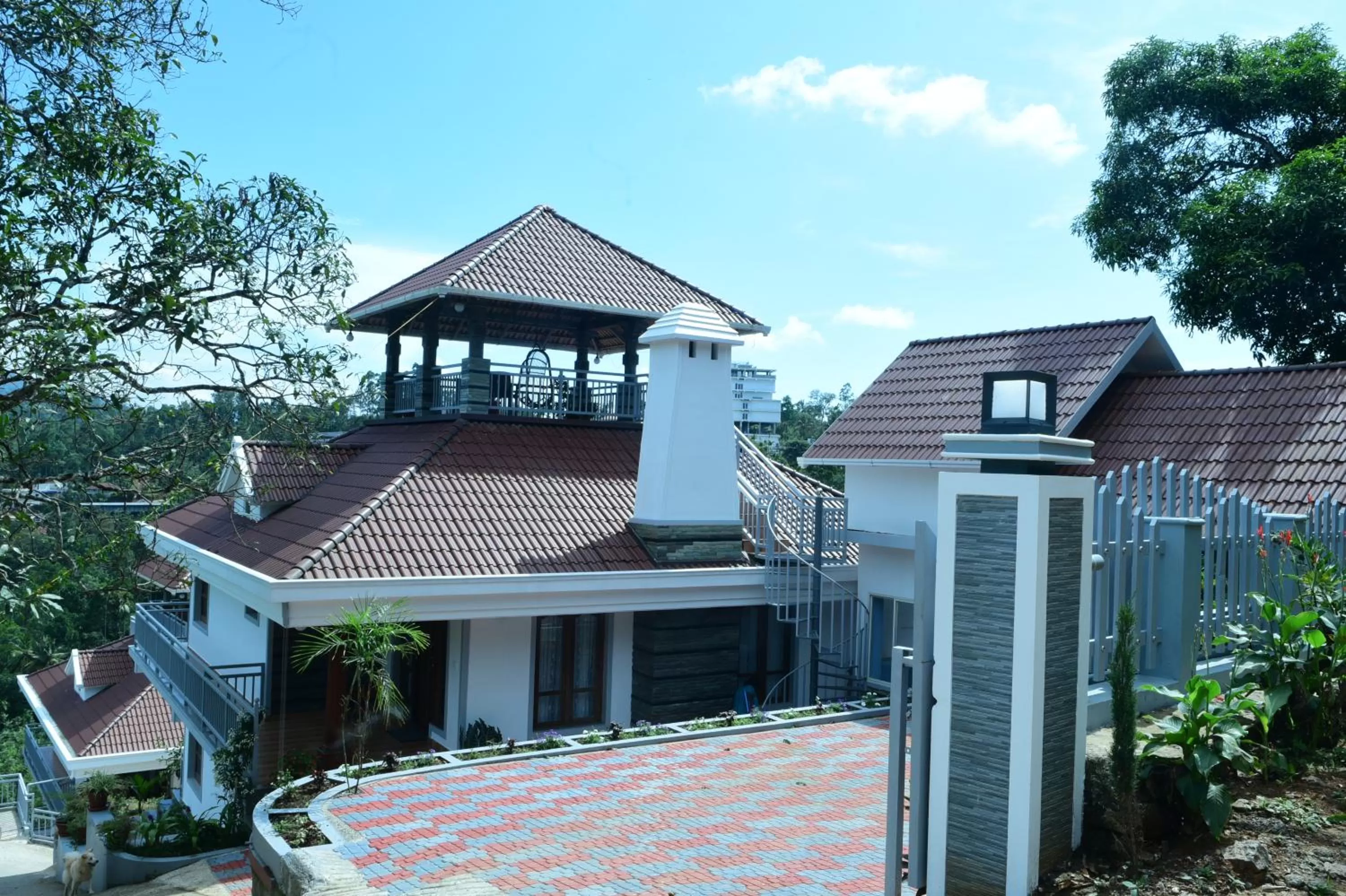 Facade/entrance in Zenha Resorts