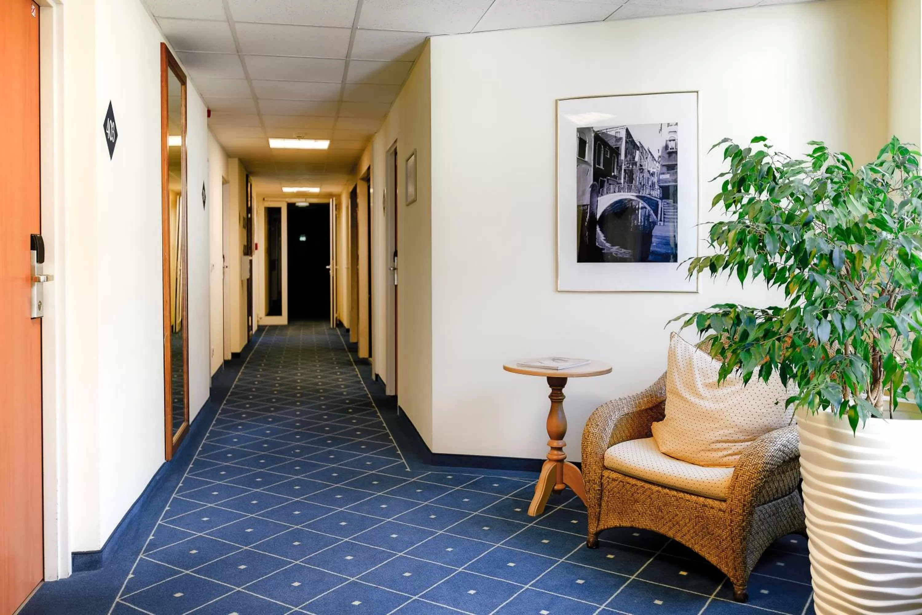 Floor plan in Hotel Leipzig City Nord by Campanile