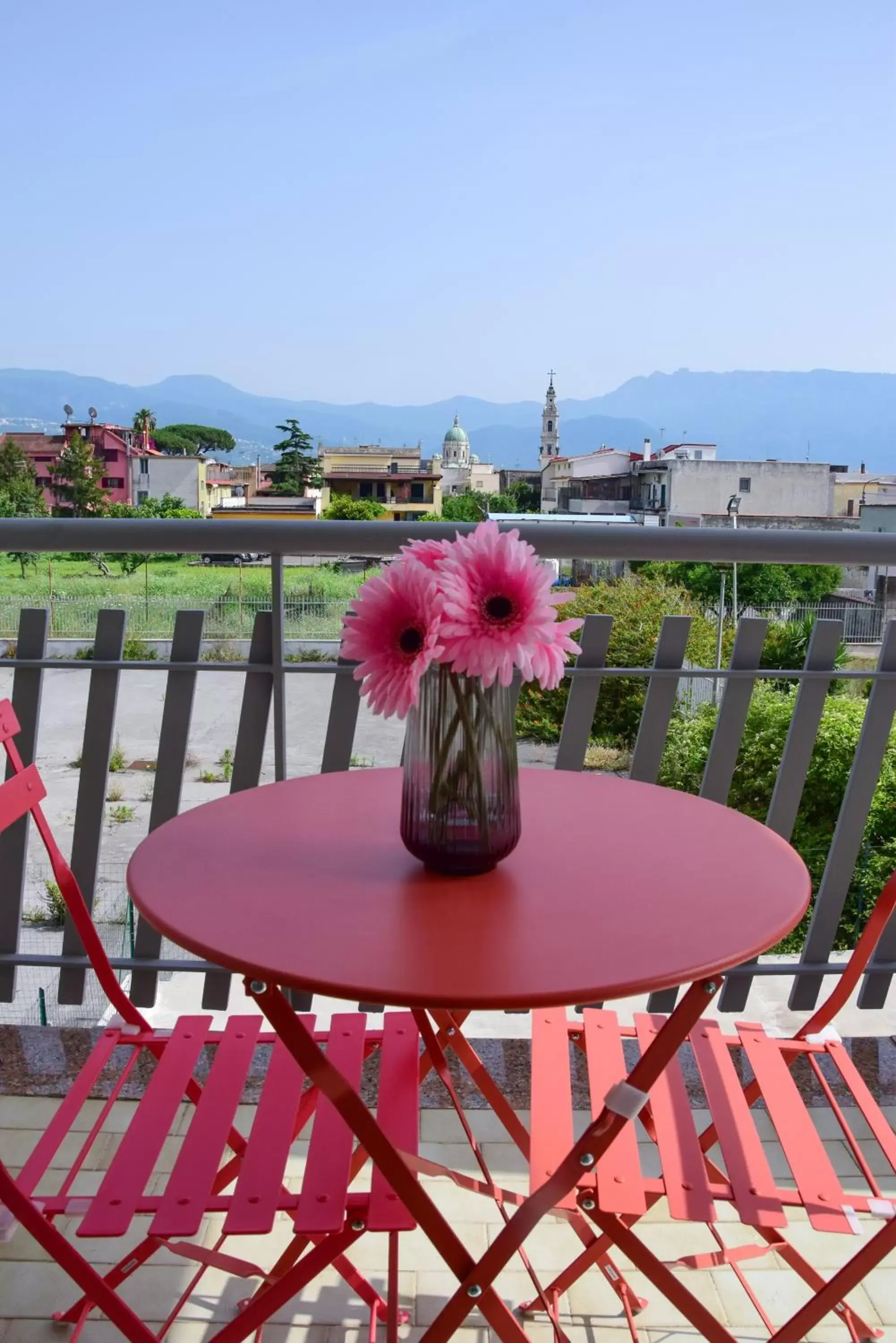 Balcony/Terrace in Pompeya Bed and Breakfast