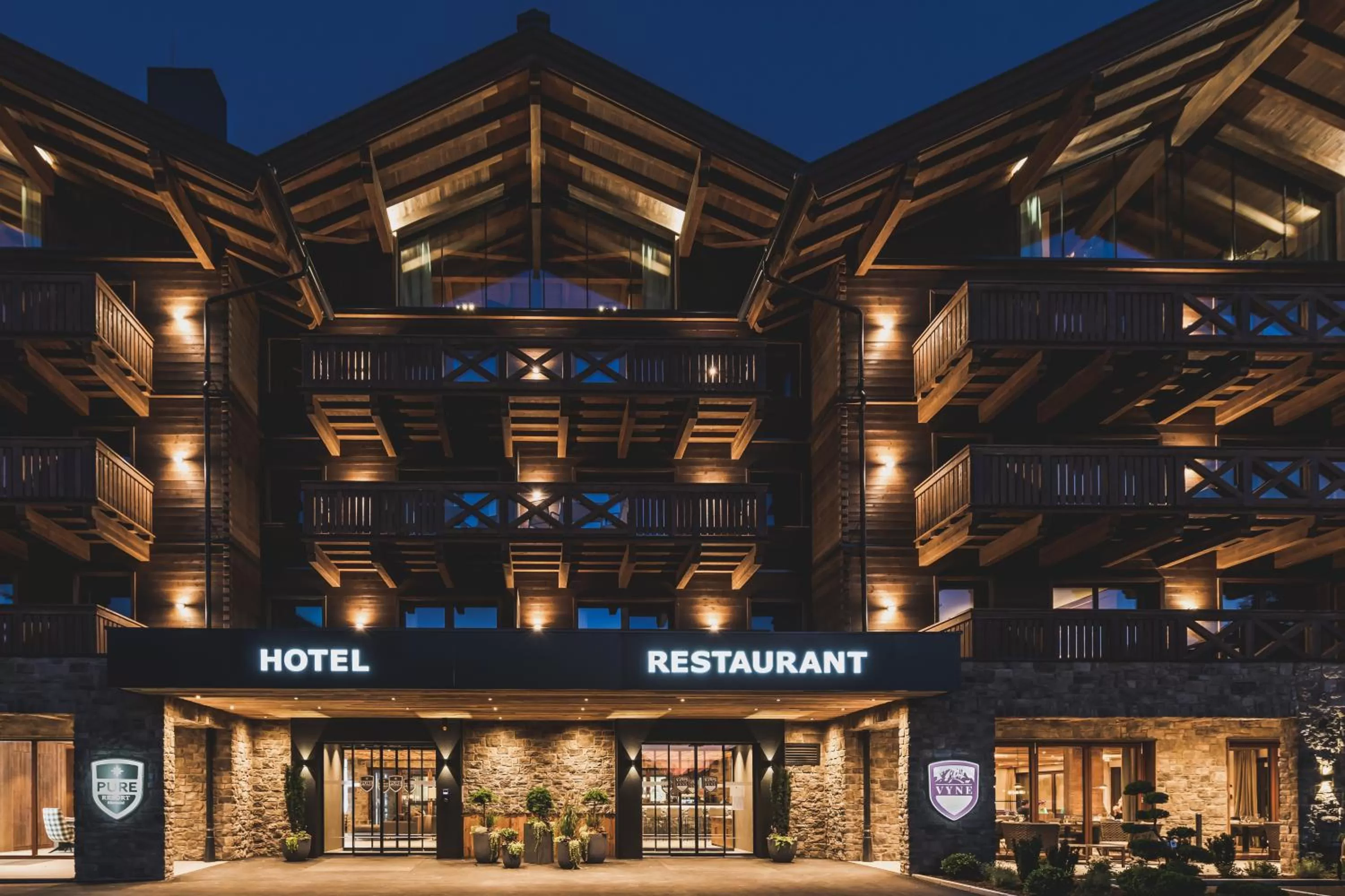 Property Building in PURE Resort Ehrwald